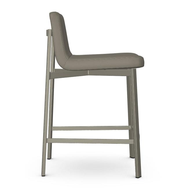 Amisco Waverly 40353-26/56DD Counter Height Stool - Titanium/Stratus IMAGE 3