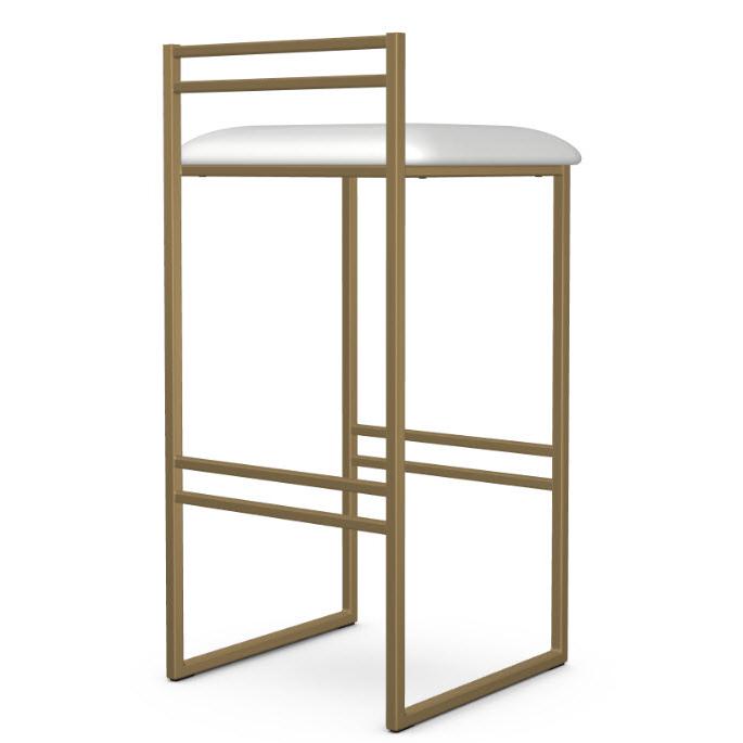 Amisco Sonoma 40355-30/27DH Pub Height Stool - Sun Gold/Blizzard IMAGE 3