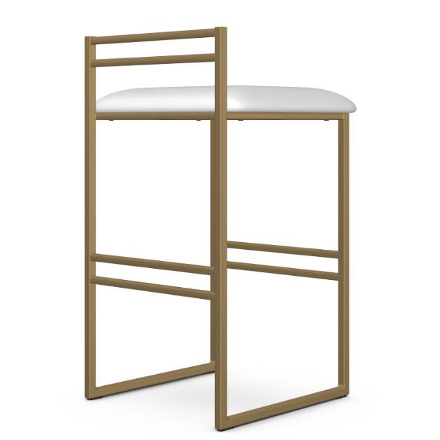 Amisco Sonoma 40355-26/27DH Counter Height Stool - Sun Gold/Blizzard IMAGE 3