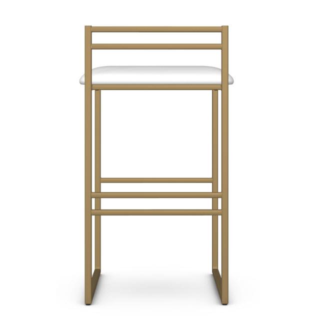 Amisco Sonoma 40355-26/27DH Counter Height Stool - Sun Gold/Blizzard IMAGE 4