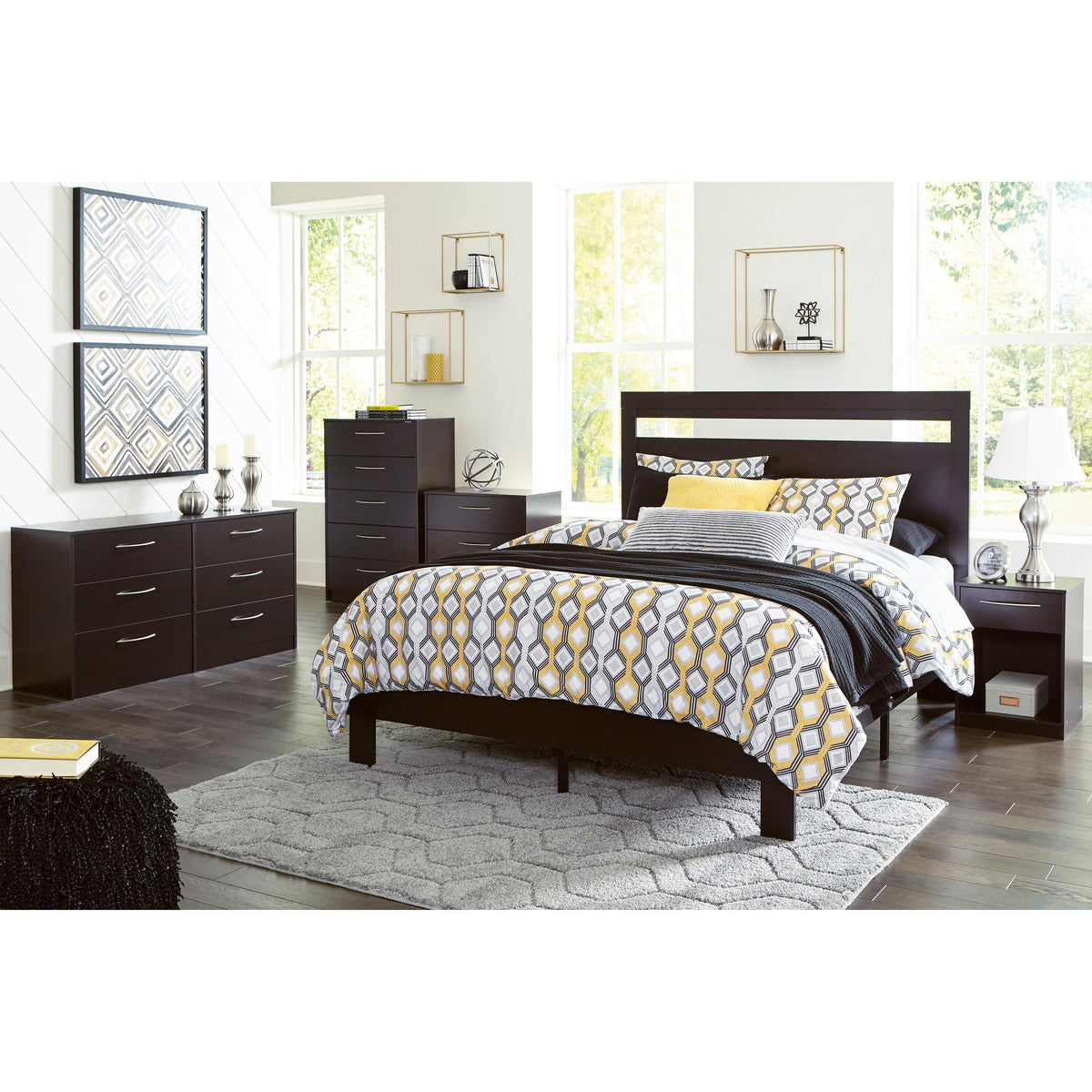 Signature Design by Ashley Finch EB3392-191 One Drawer Night Stand IMAGE 6