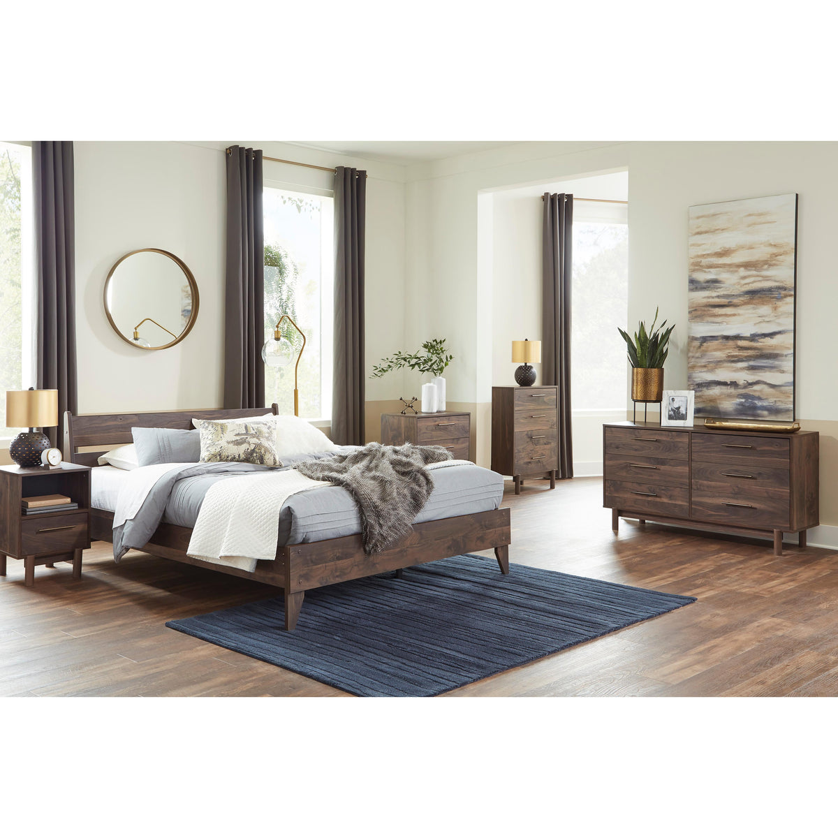Signature Design by Ashley Calverson EB3660B2 Full Panel Platform Bed IMAGE 8