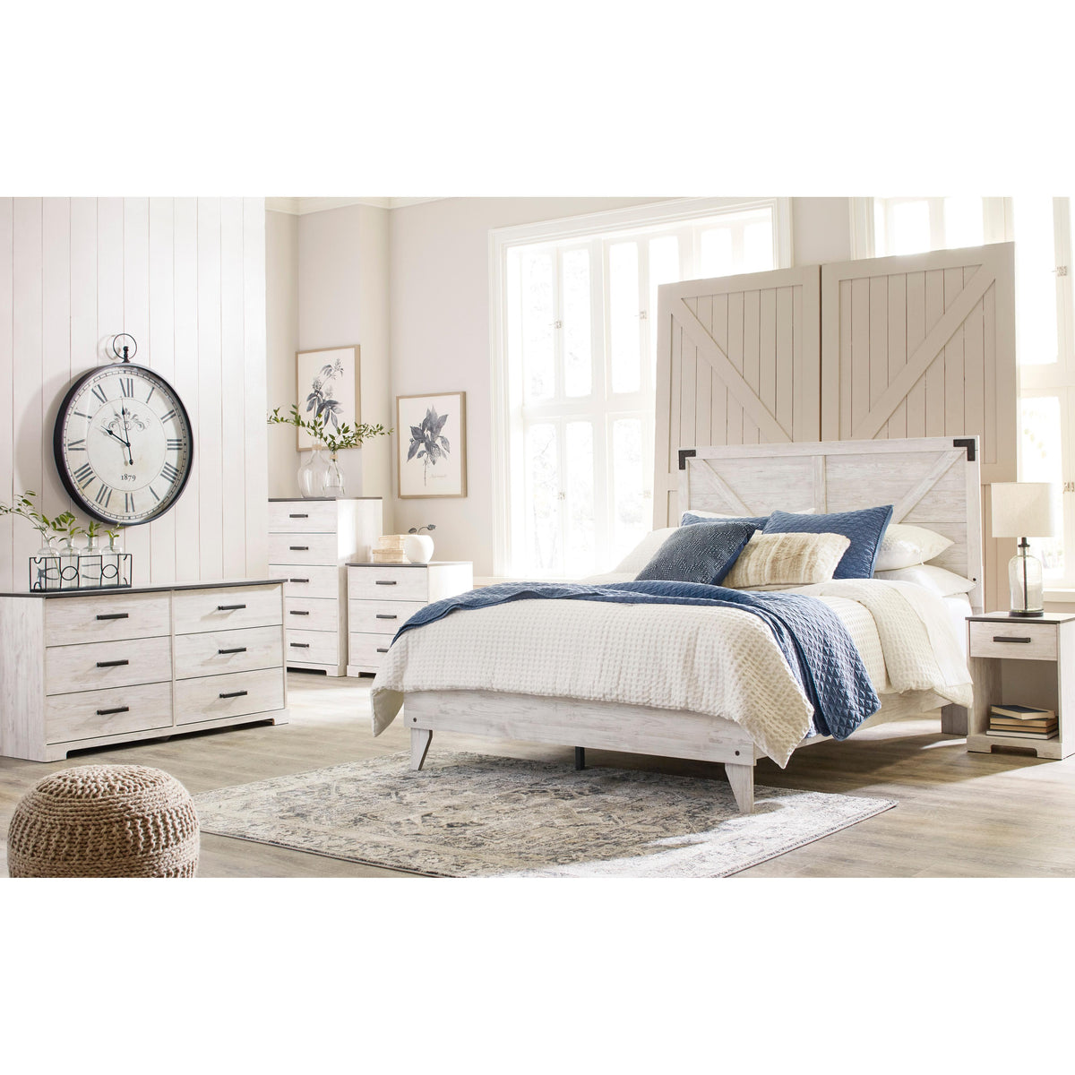 Signature Design by Ashley Shawburn EB4121-191 One Drawer Night Stand IMAGE 6