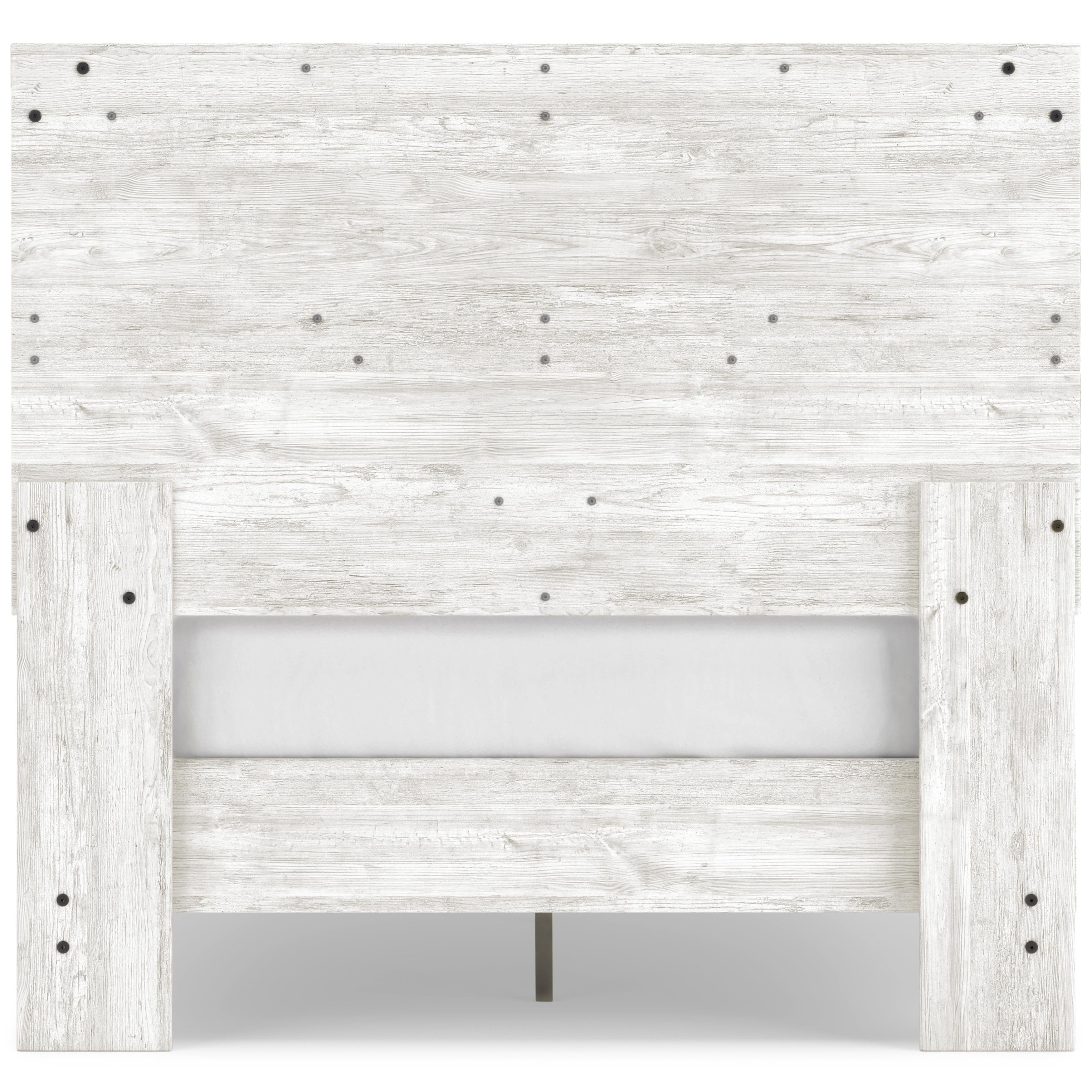 Signature Design by Ashley Shawburn EB4121B2 Full Crossbuck Panel Platform Bed IMAGE 4