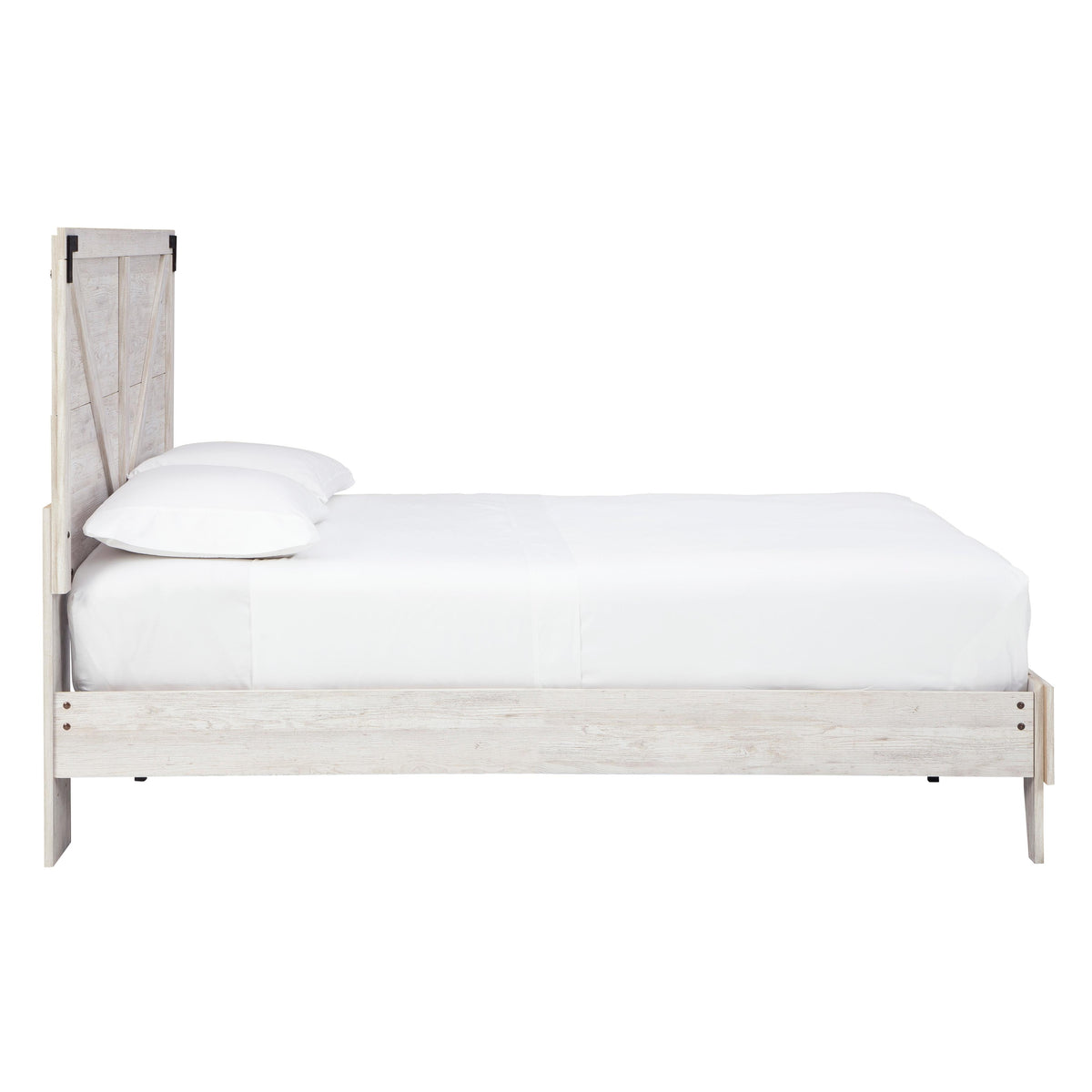 Signature Design by Ashley Shawburn EB4121B1 Queen Crossbuck Panel Platform Bed IMAGE 3