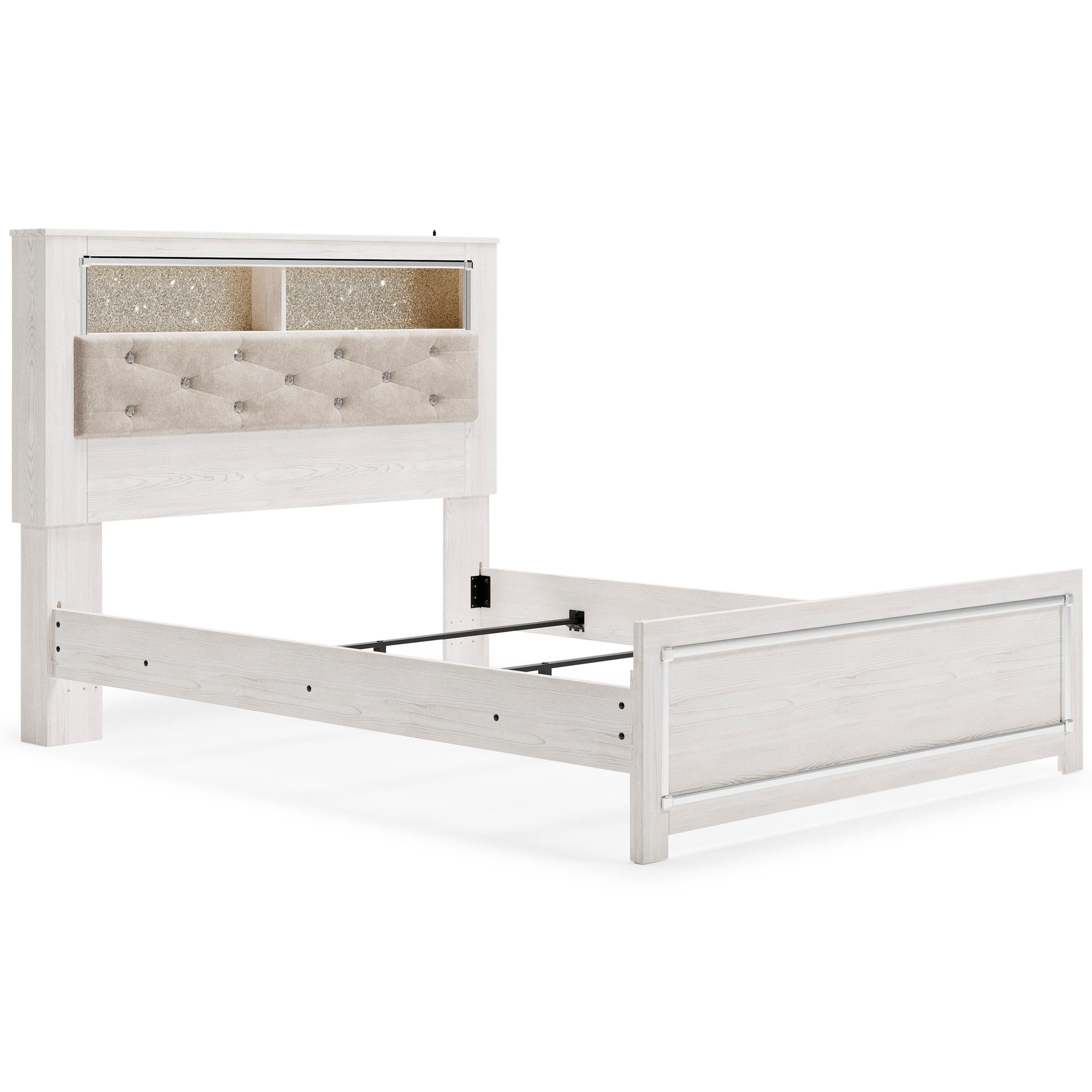 Signature Design by Ashley Altyra B2640B4 Queen Panel Bookcase Bed IMAGE 5