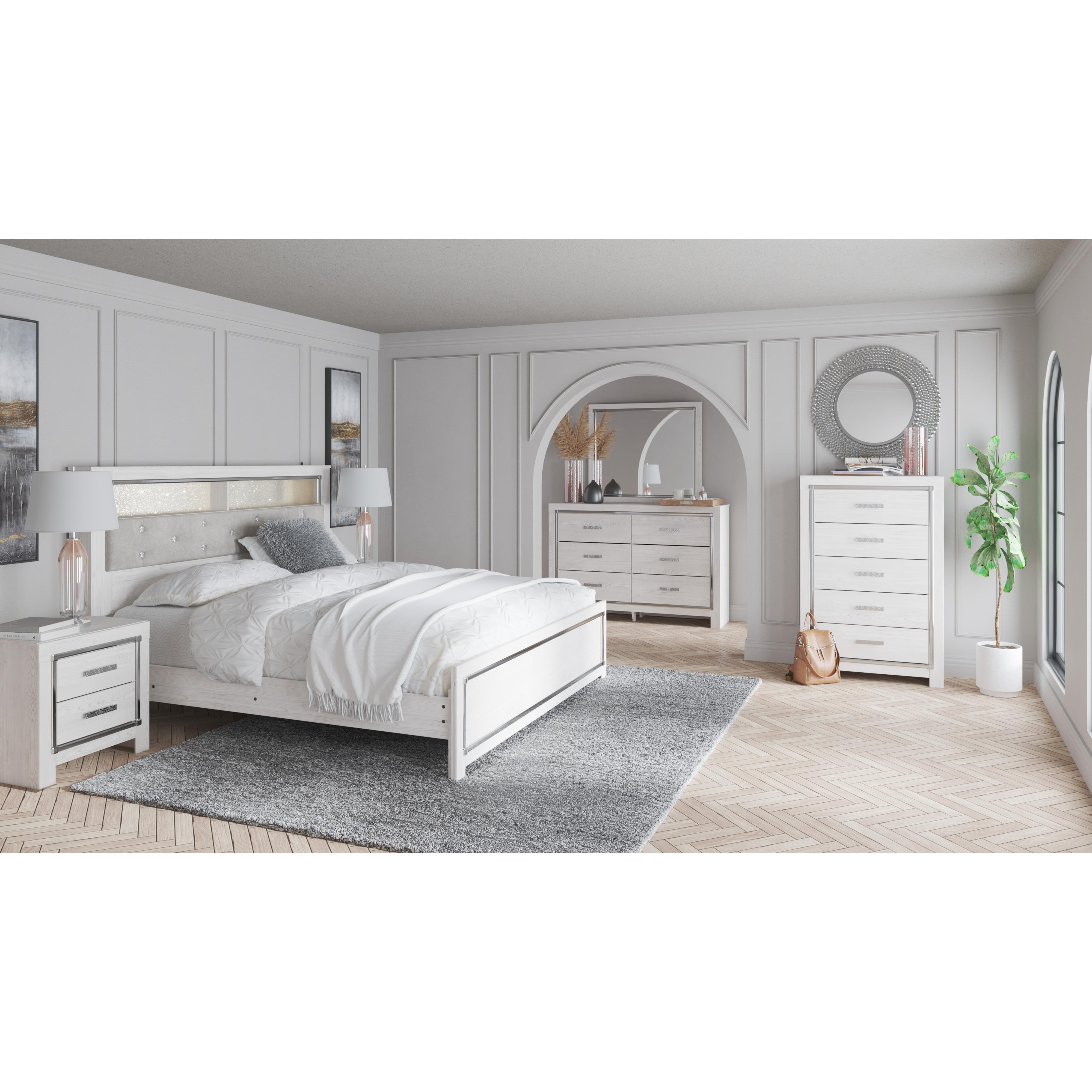 Signature Design by Ashley Altyra B2640B5 King Panel Bookcase Bed IMAGE 8