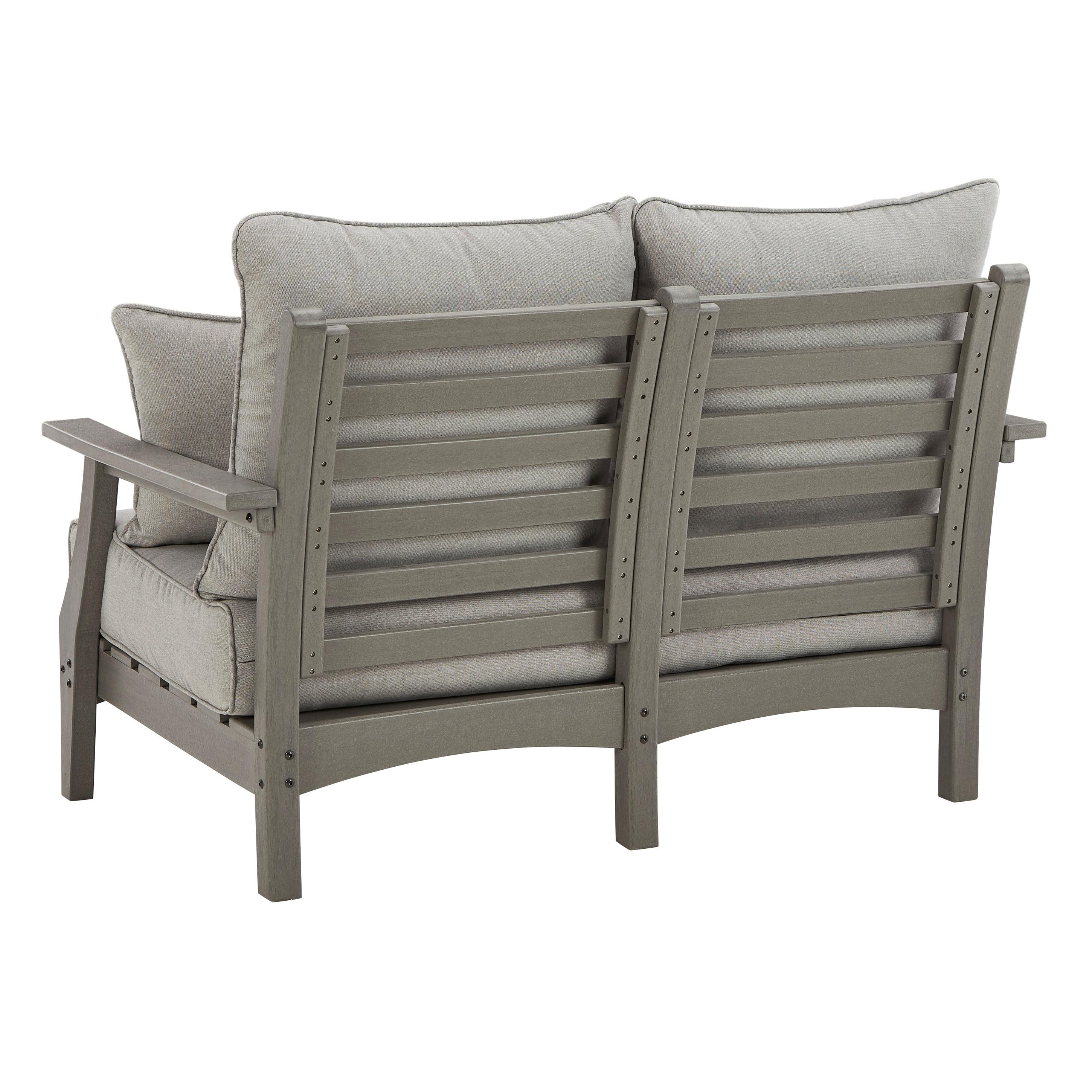 Signature Design by Ashley Visola P802-835 Loveseat with Cushion IMAGE 4