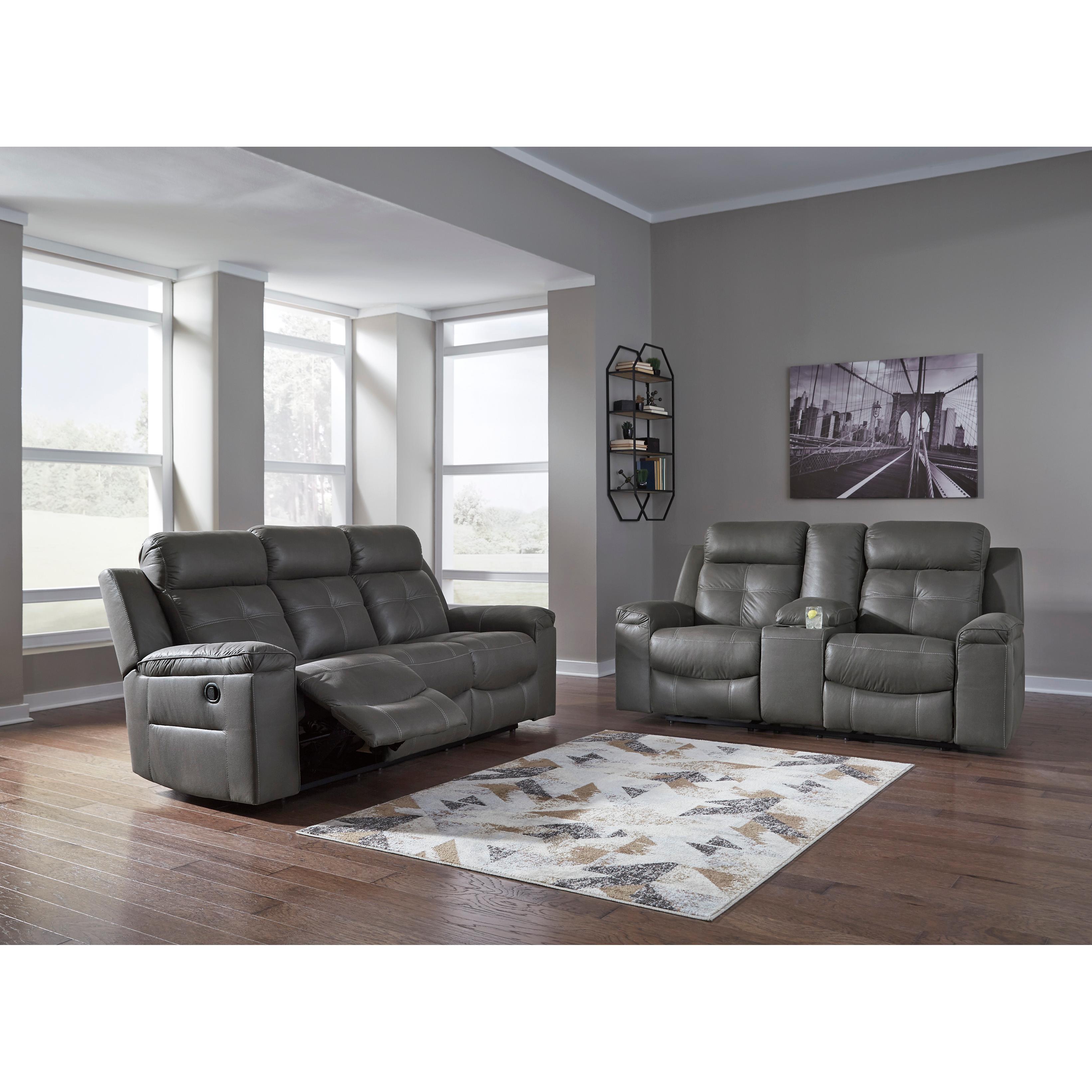 Signature Design by Ashley Jesolo 8670594C Double Reclining Loveseat with Console IMAGE 8