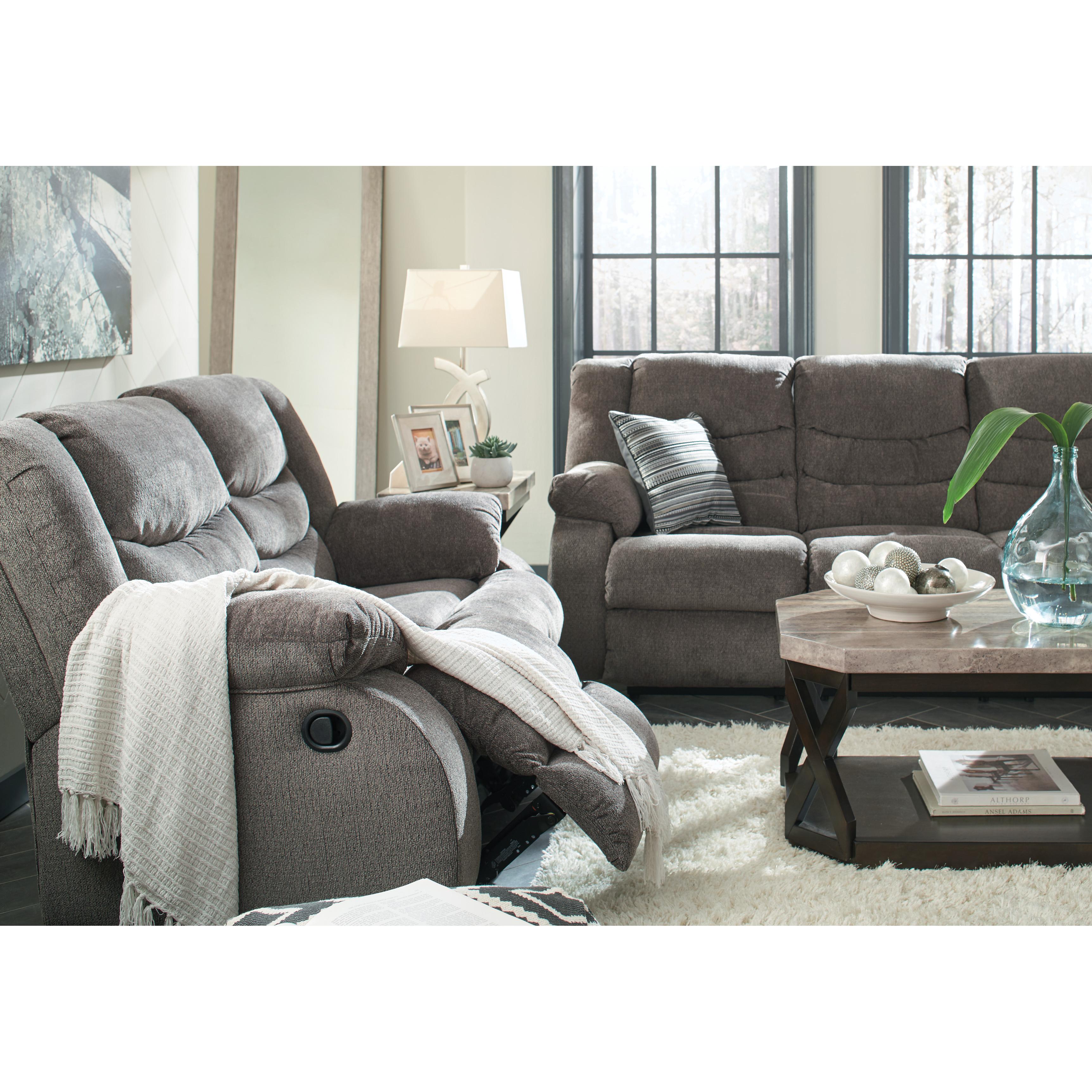 Signature Design by Ashley Tulen 9860688 Reclining Sofa IMAGE 7