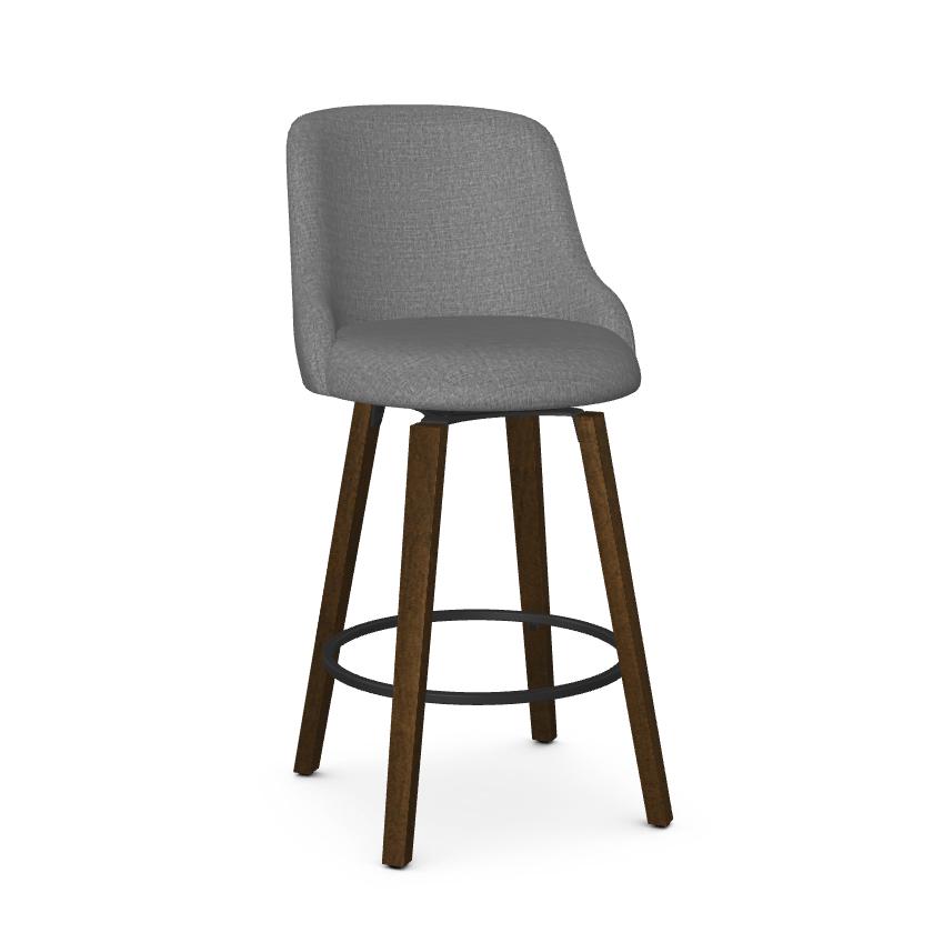 Amisco Diaz 41297 Swivel Stool IMAGE 1