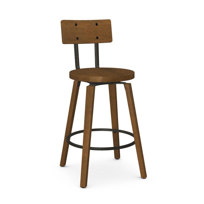 Amisco Esteban 41273 Swivel Stool IMAGE 1