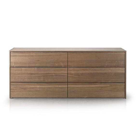 Trica Furniture Illusion 6 Drawers Double Dresser IMAGE 1
