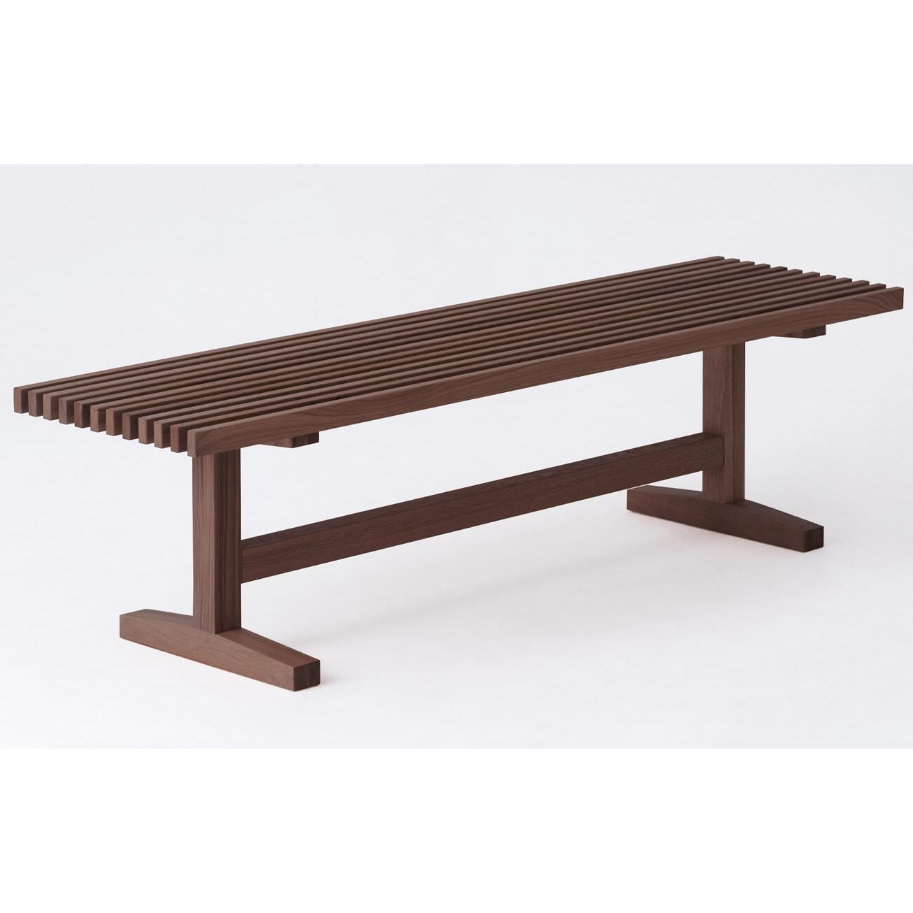 EQ3 Ban 3020-812-13 Bench - Walnut IMAGE 1