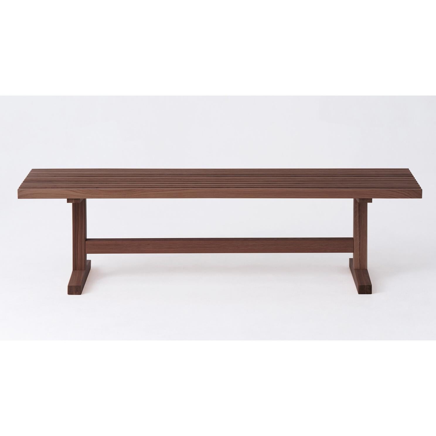 EQ3 Ban 3020-812-13 Bench - Walnut IMAGE 2