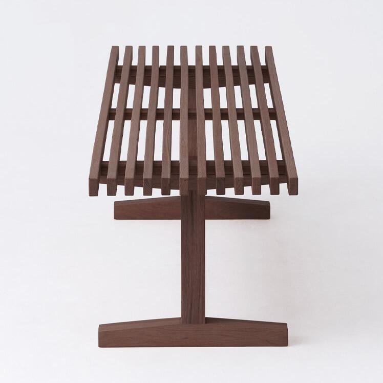EQ3 Ban 3020-812-13 Bench - Walnut IMAGE 3