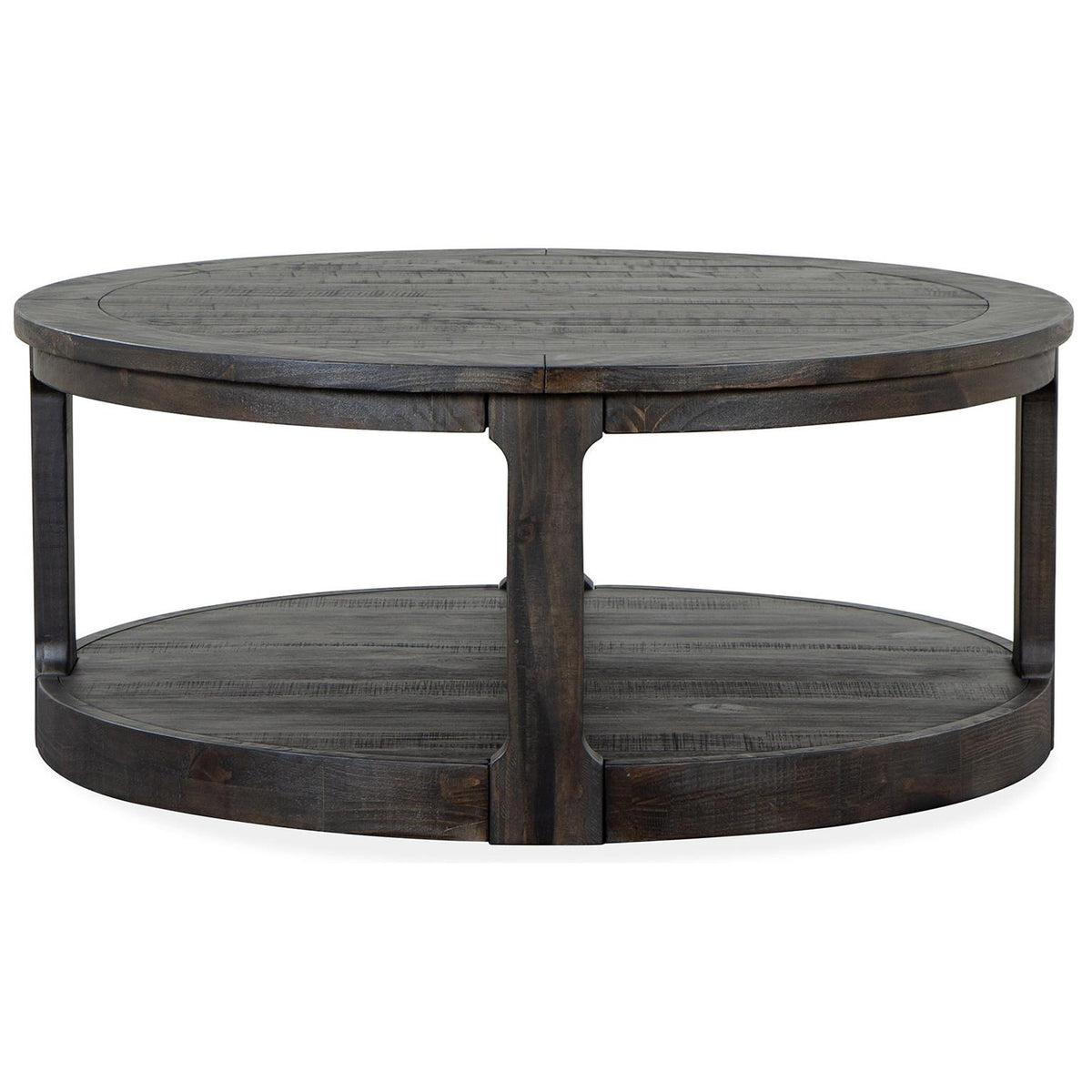 Magnussen Boswell T5263-45 Round Cocktail Table with Casters IMAGE 2