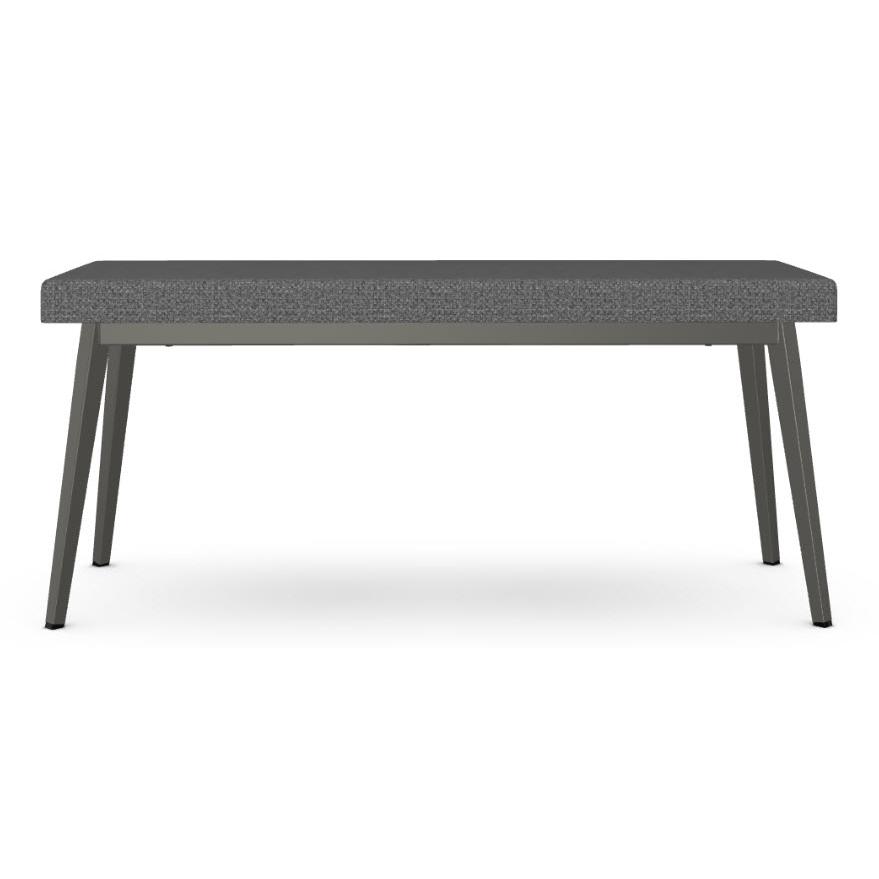 Amisco Benson 30444 Bench - Metallo/Tuxedo IMAGE 2