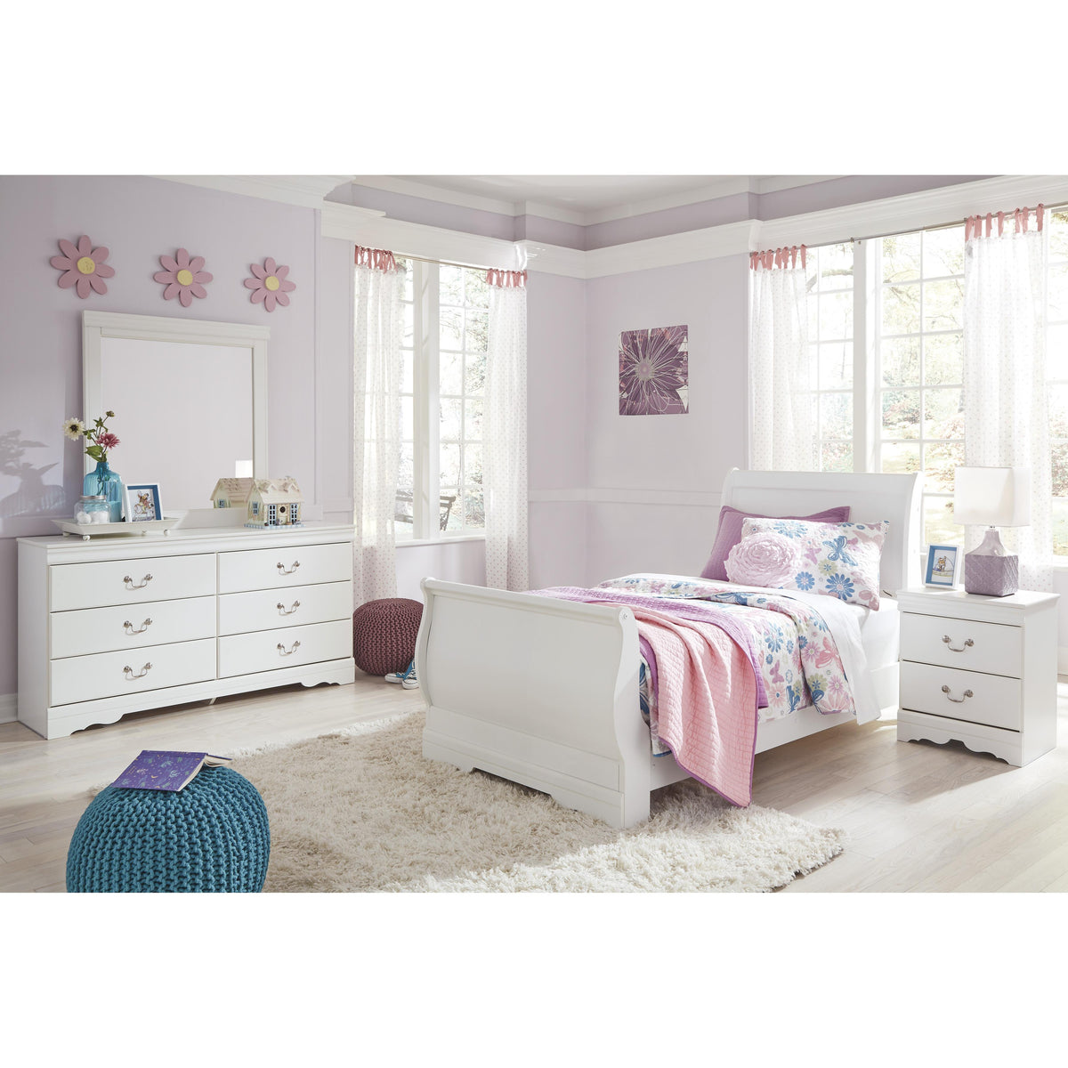 Signature Design by Ashley Anarasia B129B3 Dresser and Mirror IMAGE 12
