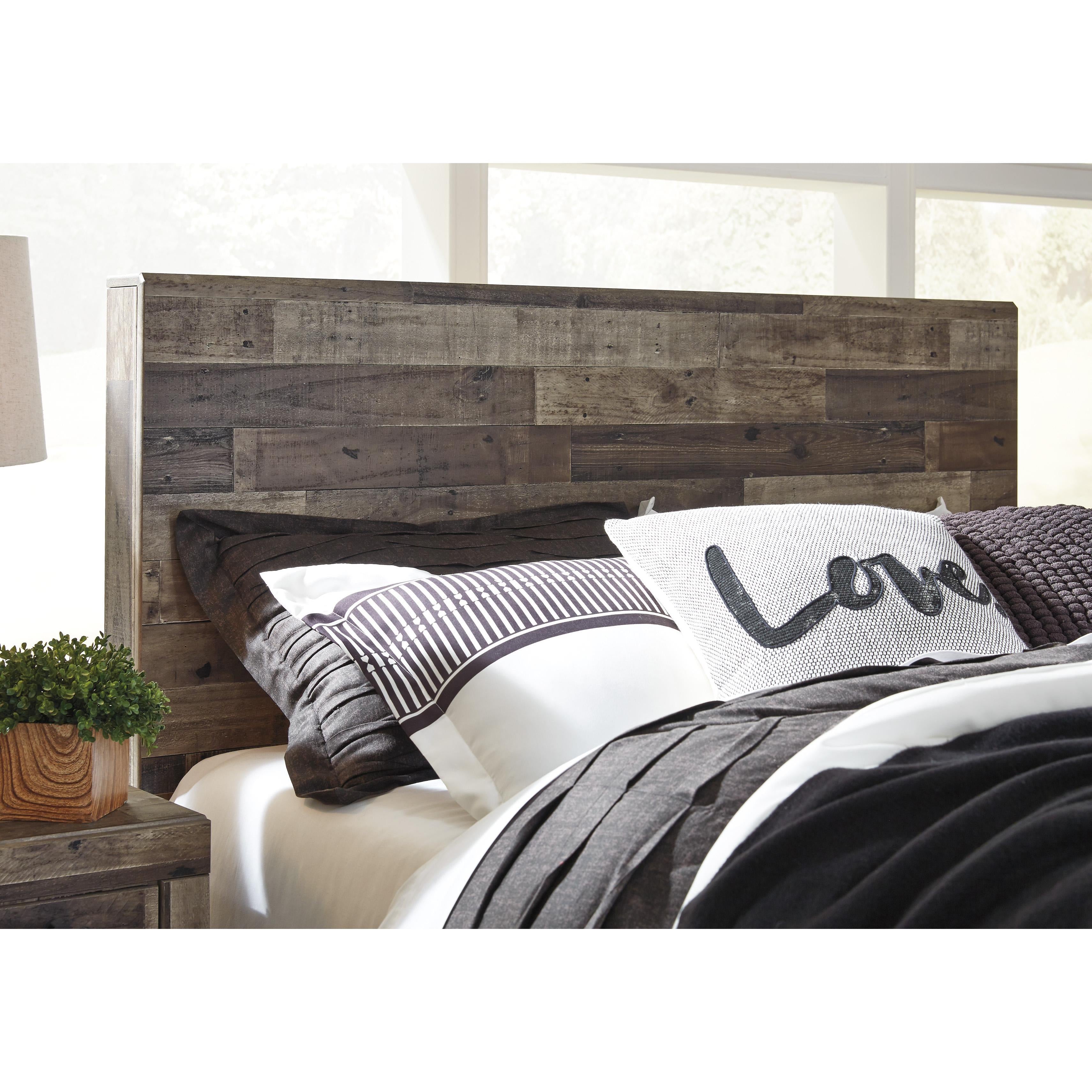 Benchcraft Derekson B200B18 Queen Panel Bed with 4 Storage Drawers IMAGE 3