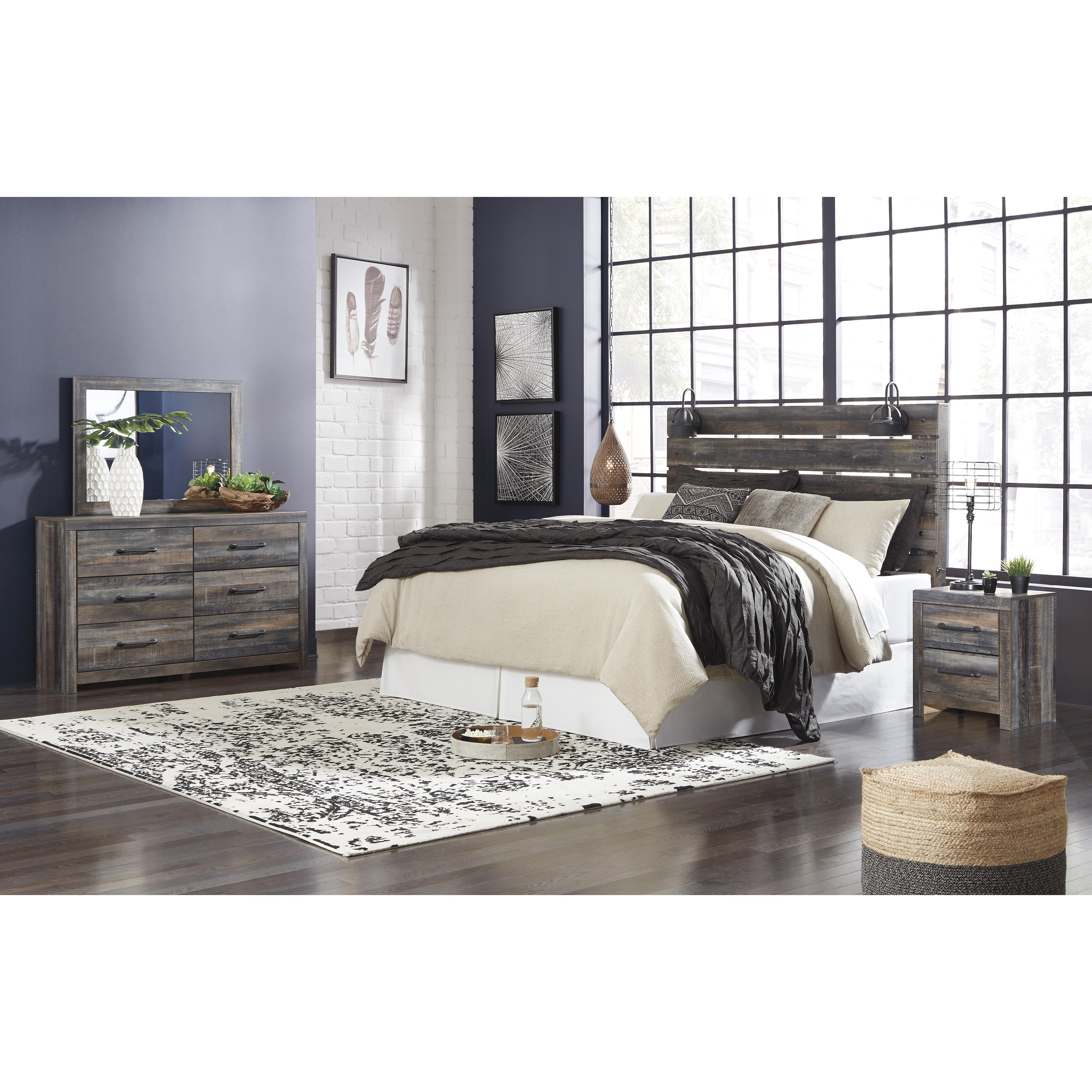Signature Design by Ashley Drystan B211B1 Dresser and Mirror IMAGE 3