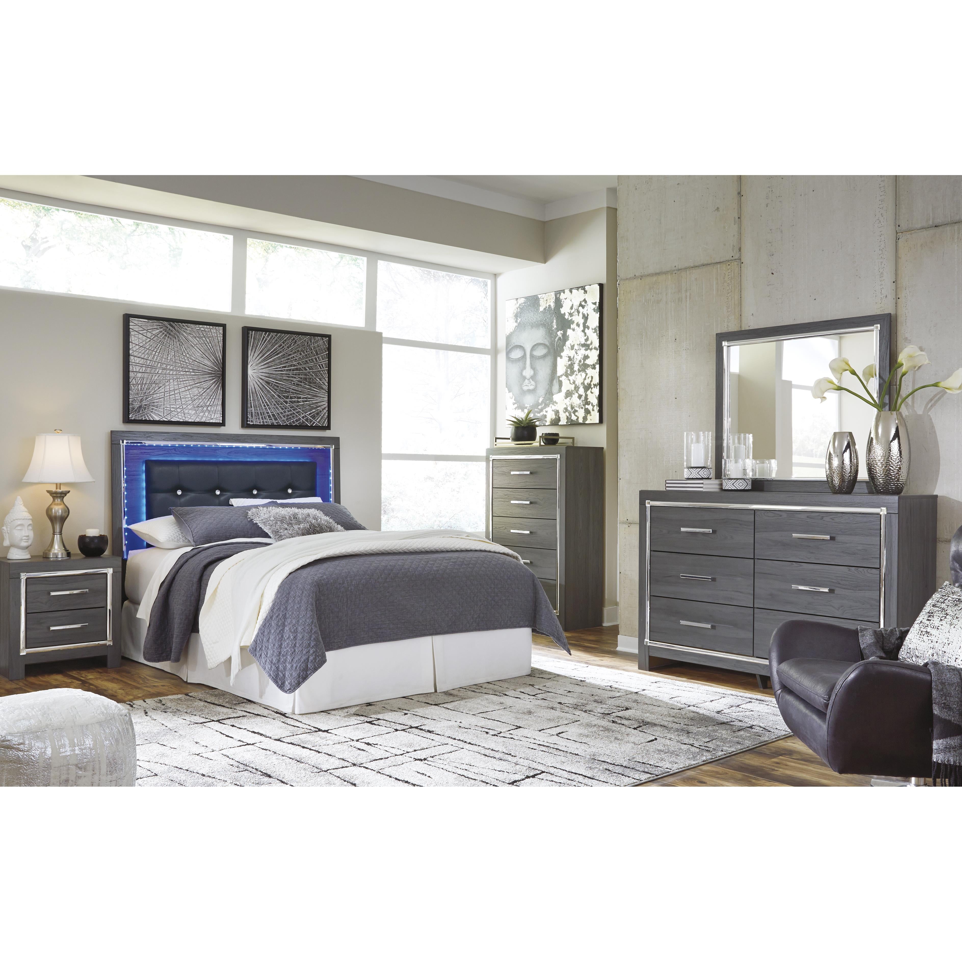 Signature Design by Ashley Lodanna B214B1 Dresser and Mirror IMAGE 11