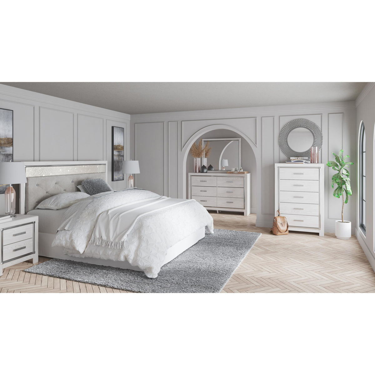 Signature Design by Ashley Altyra B2640B1 Dresser and Mirror IMAGE 13