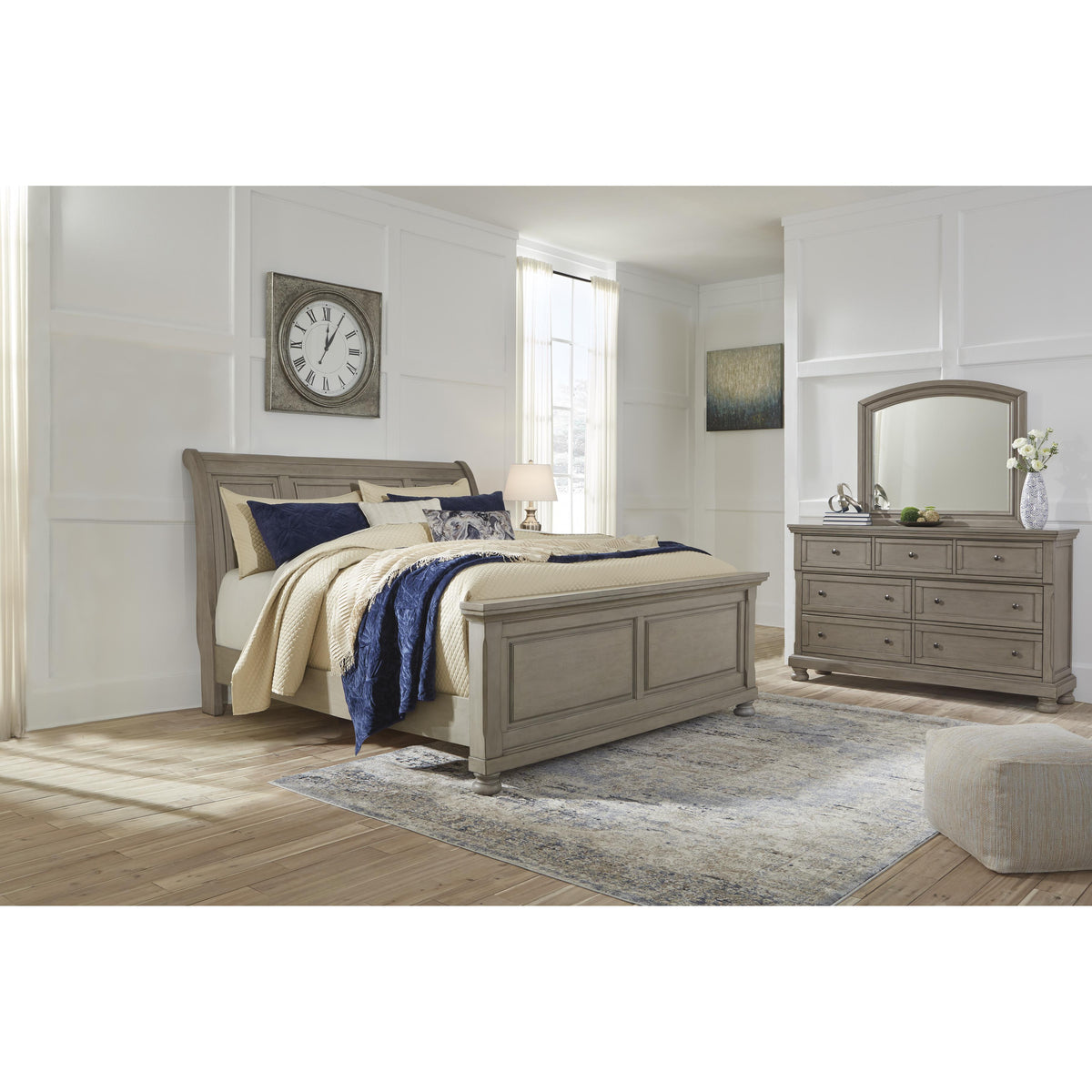 Signature Design by Ashley Lettner B733B1 Dresser and Mirror IMAGE 8