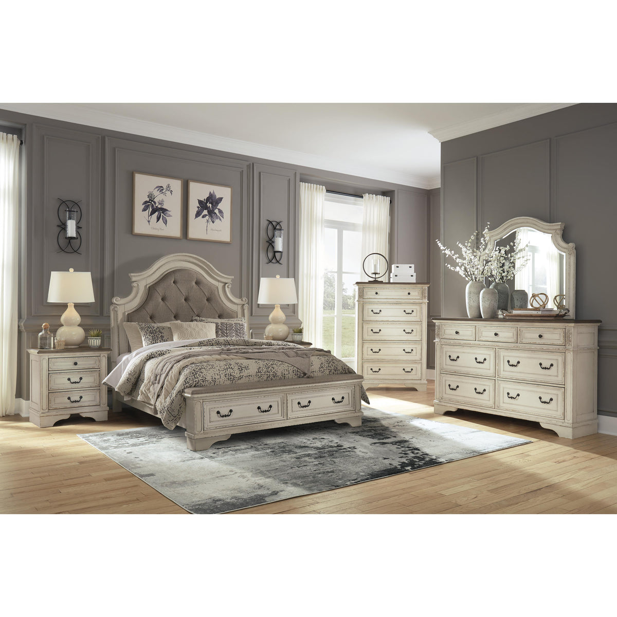 Signature Design by Ashley Realyn B743B18 Queen Upholstered Bed IMAGE 6