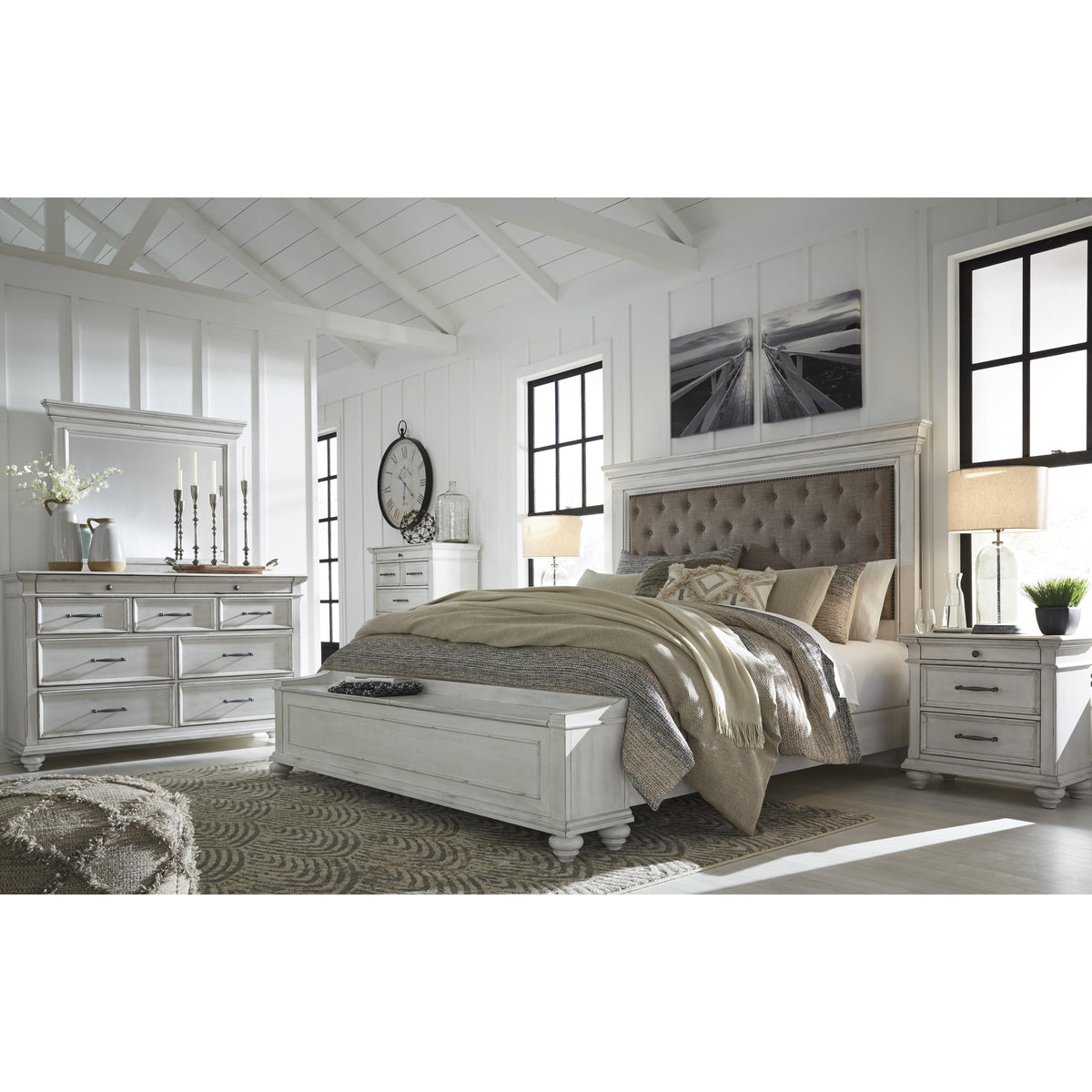 Benchcraft Kanwyn B777B1 Dresser and Mirror IMAGE 5