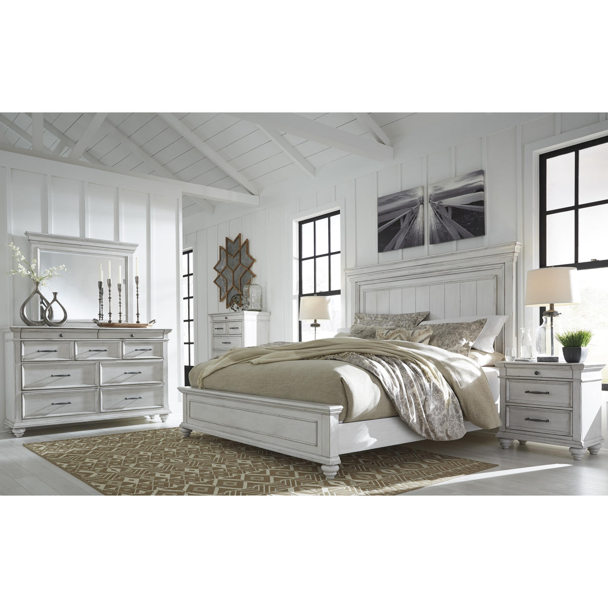 Benchcraft Kanwyn B777B1 Dresser and Mirror IMAGE 6