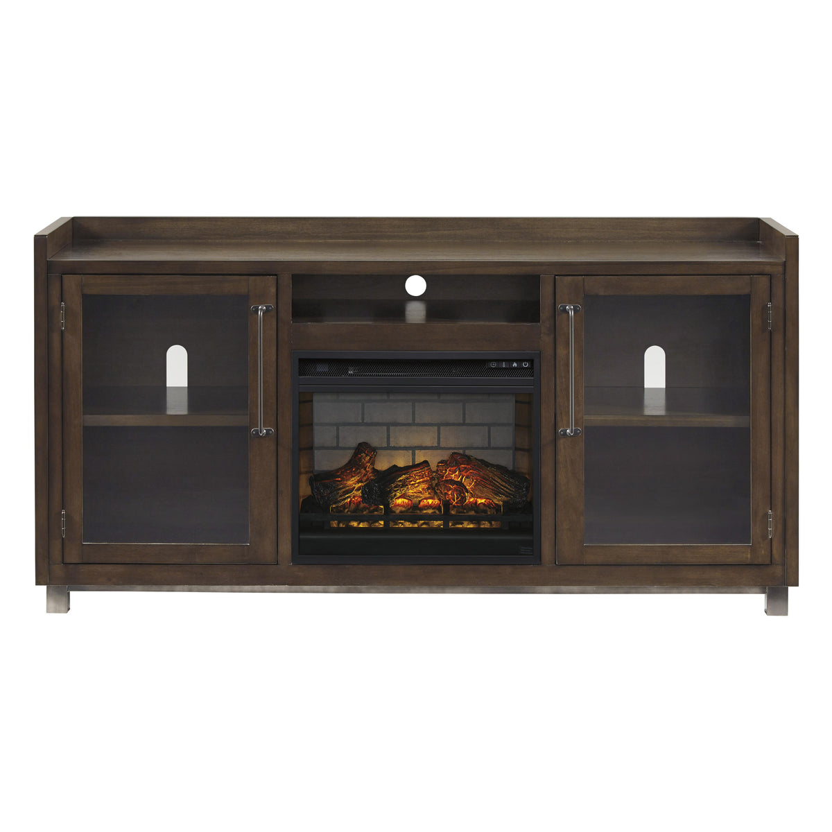 Signature Design by Ashley Starmore W633W5 70" TV Stand with Electric Fireplace IMAGE 2