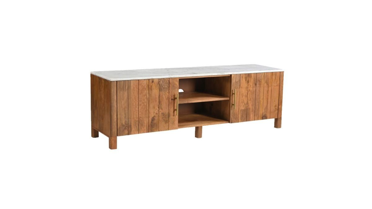 WORLDWIDE HOME FURNISHINGS CAMDEN MEDIA CABINET