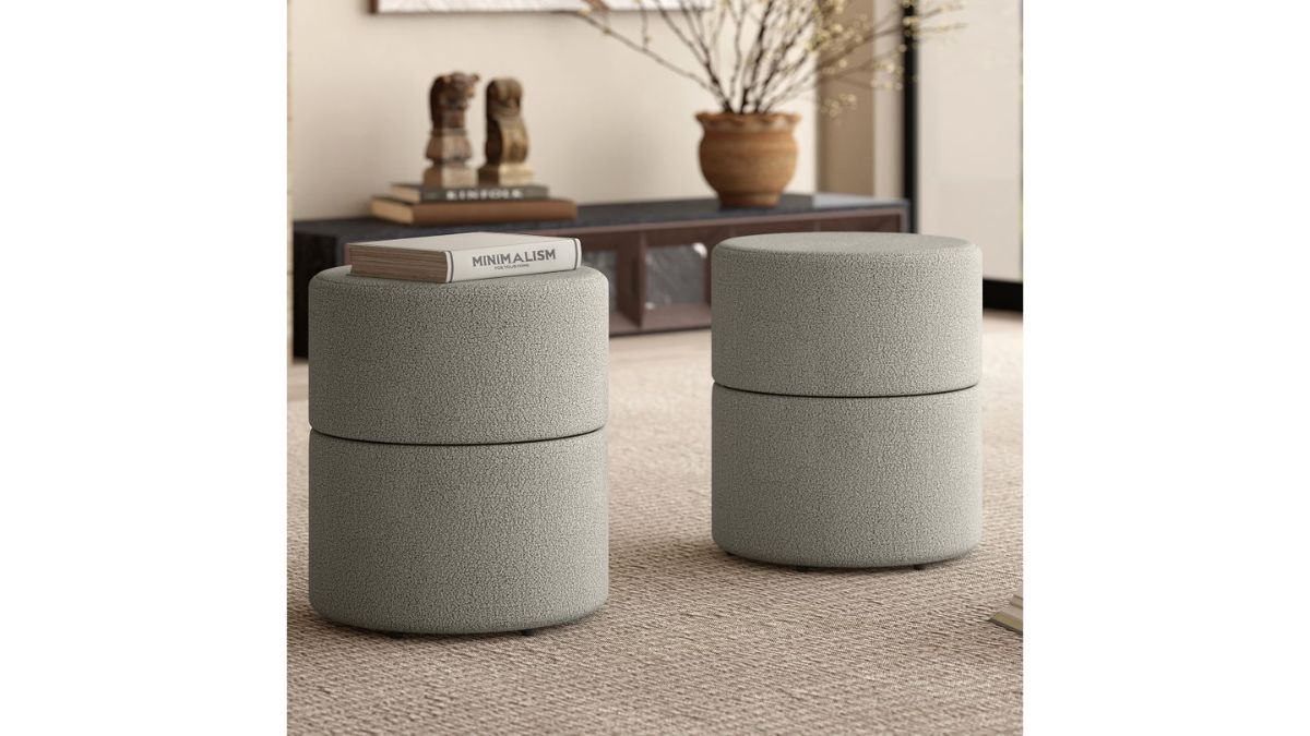 WORLDWIDE HOME FURNISHINGS NOVAR OTTOMAN