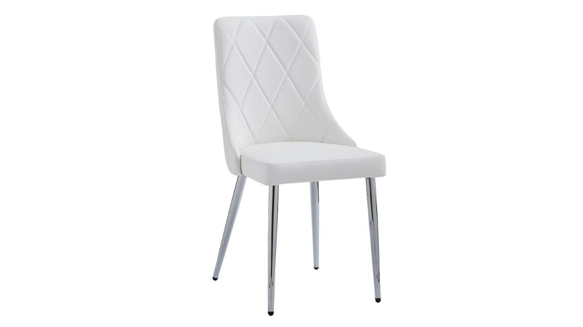WORLDWIDE HOME FURNISHINGS DEVO DINING CHAIR (SET OF 2)