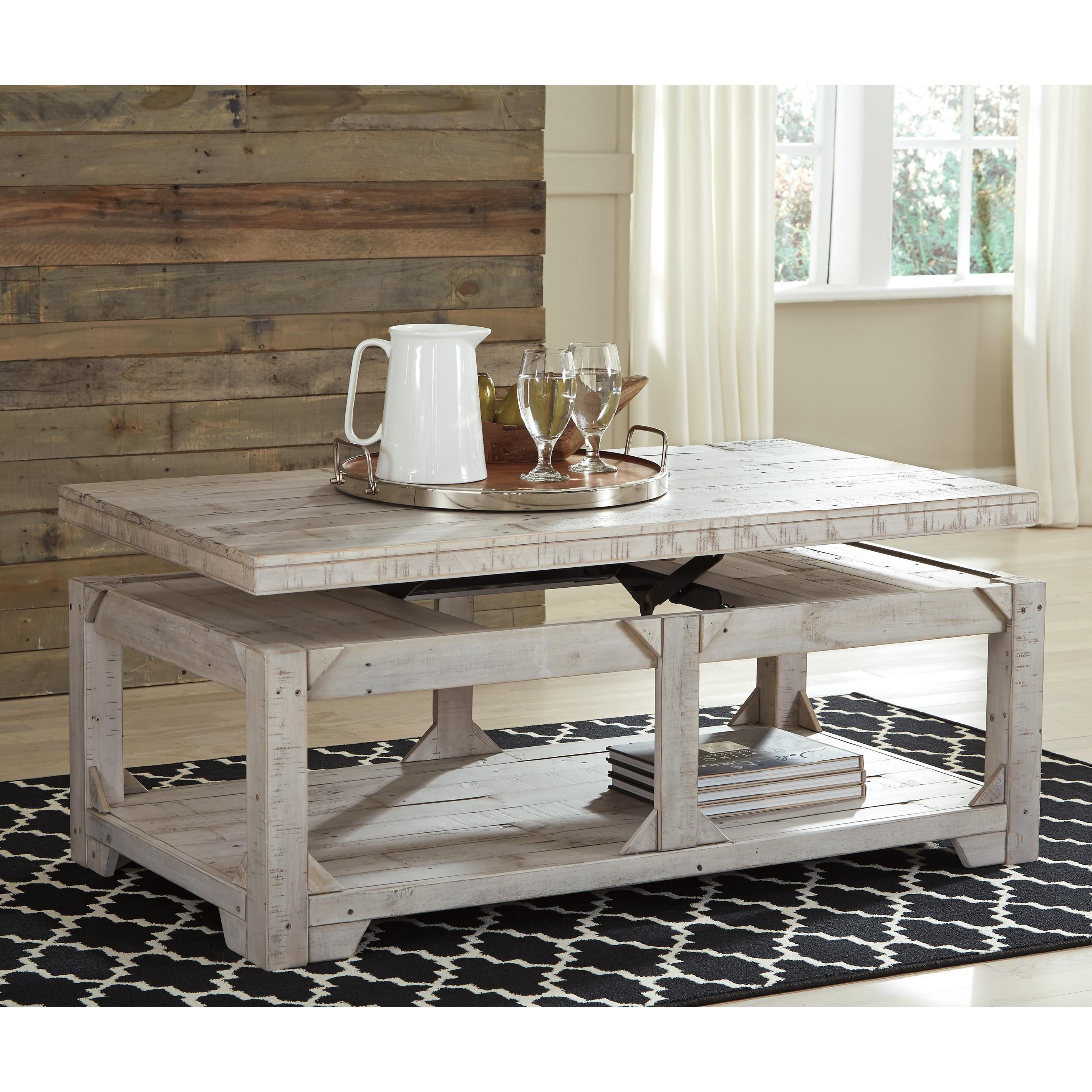 Signature Design by Ashley Fregine T755T1 Coffee Table and 2 End Tables IMAGE 4