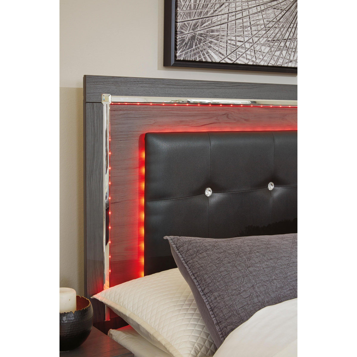 Signature Design by Ashley Lodanna B214B14 Queen Panel Bed IMAGE 4