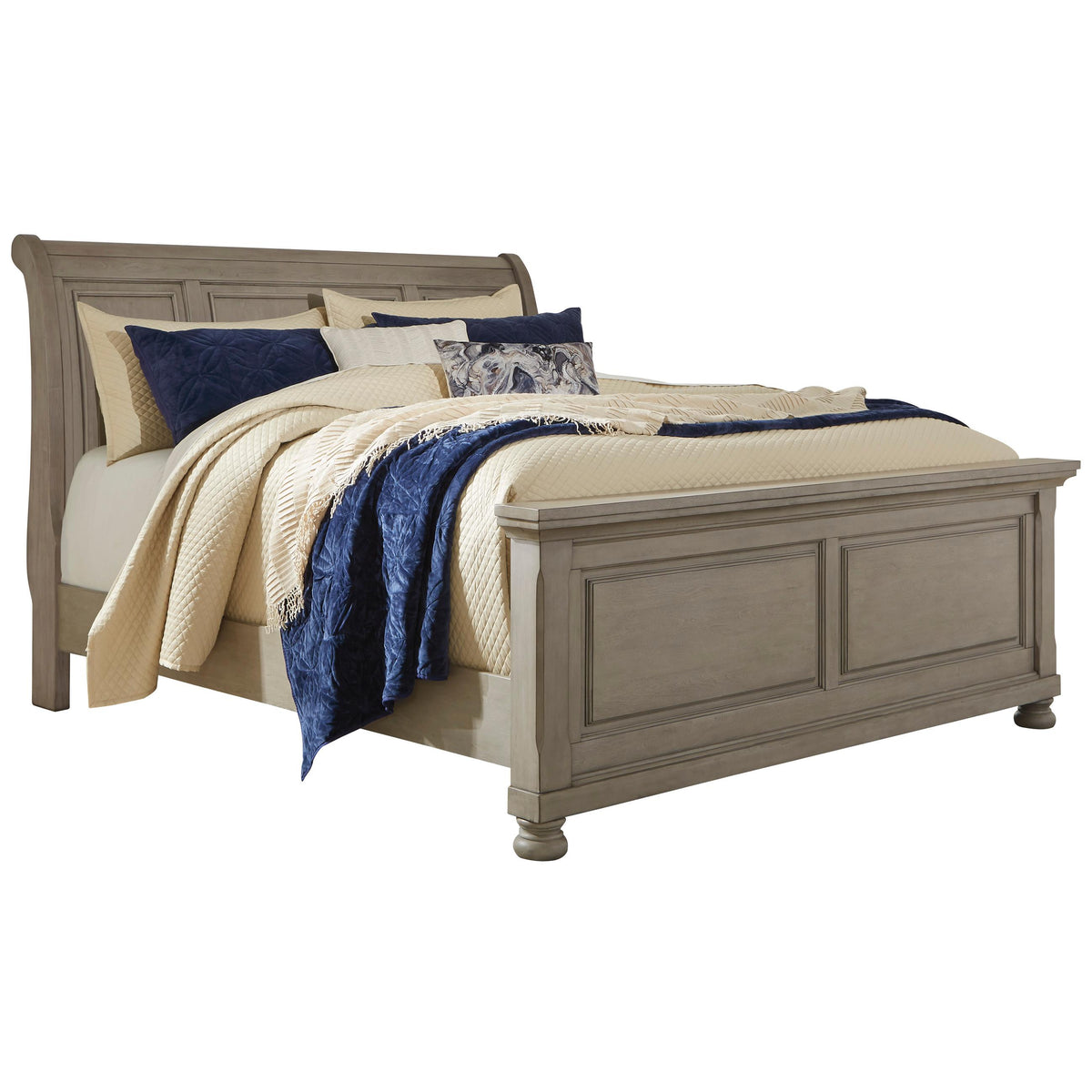 Signature Design by Ashley Lettner B733B36 California King Sleigh Bed IMAGE 1