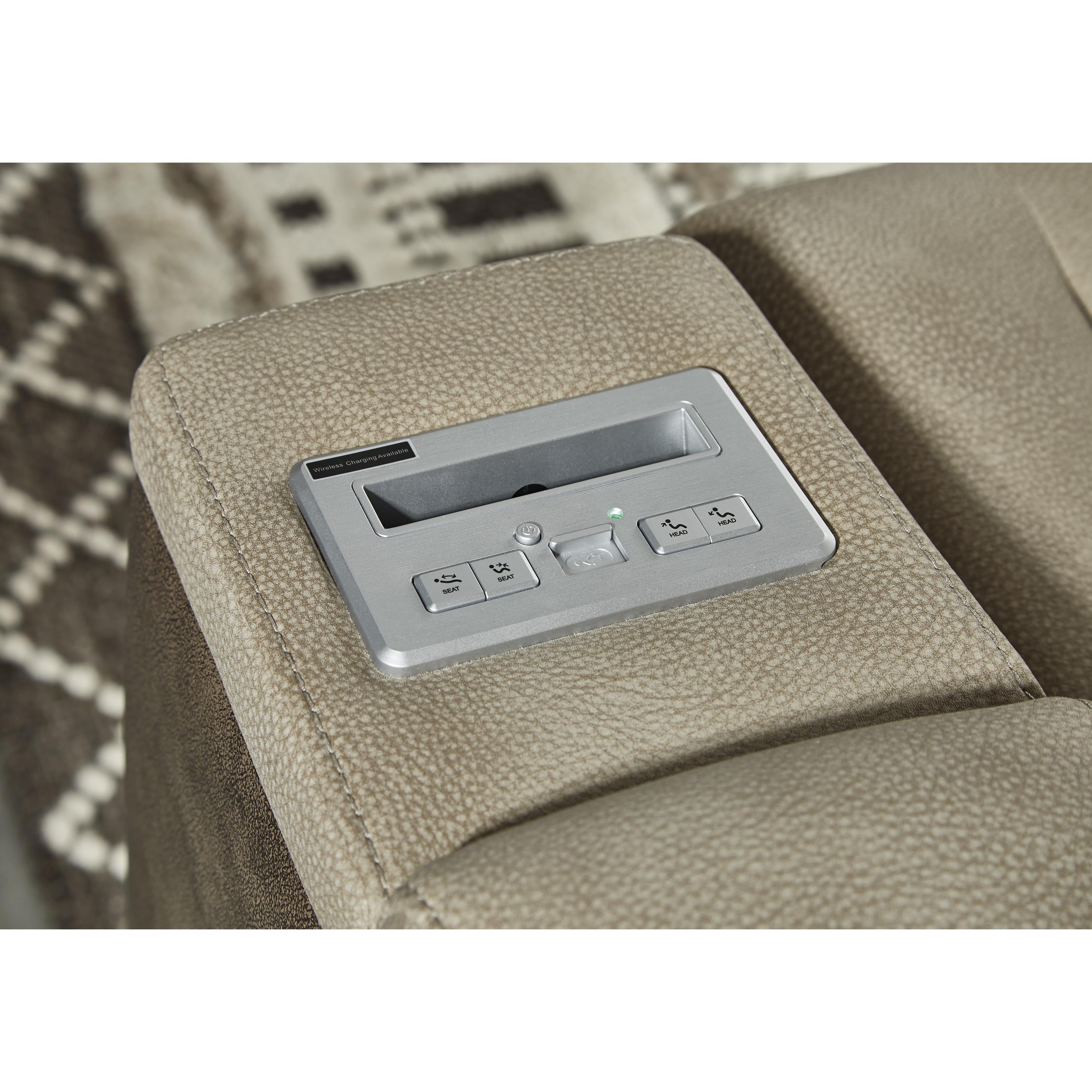 Signature Design by Ashley Next-Gen DuraPella 2200318 Power Reclining Loveseat with Console and Adjustable Headrest IMAGE 9