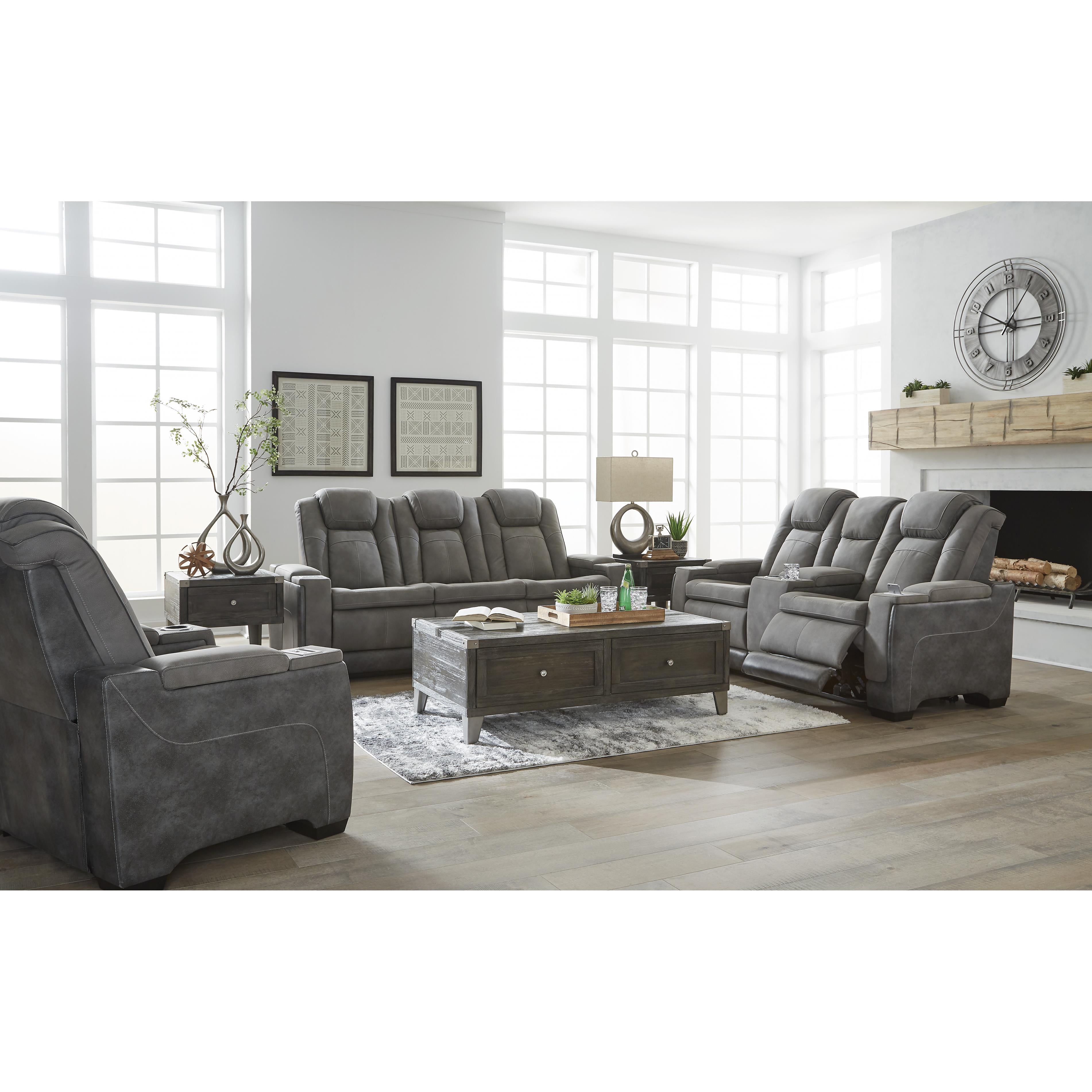 Signature Design by Ashley Next-Gen DuraPella 2200413 Power Recliner with Adjustable Headrest IMAGE 13