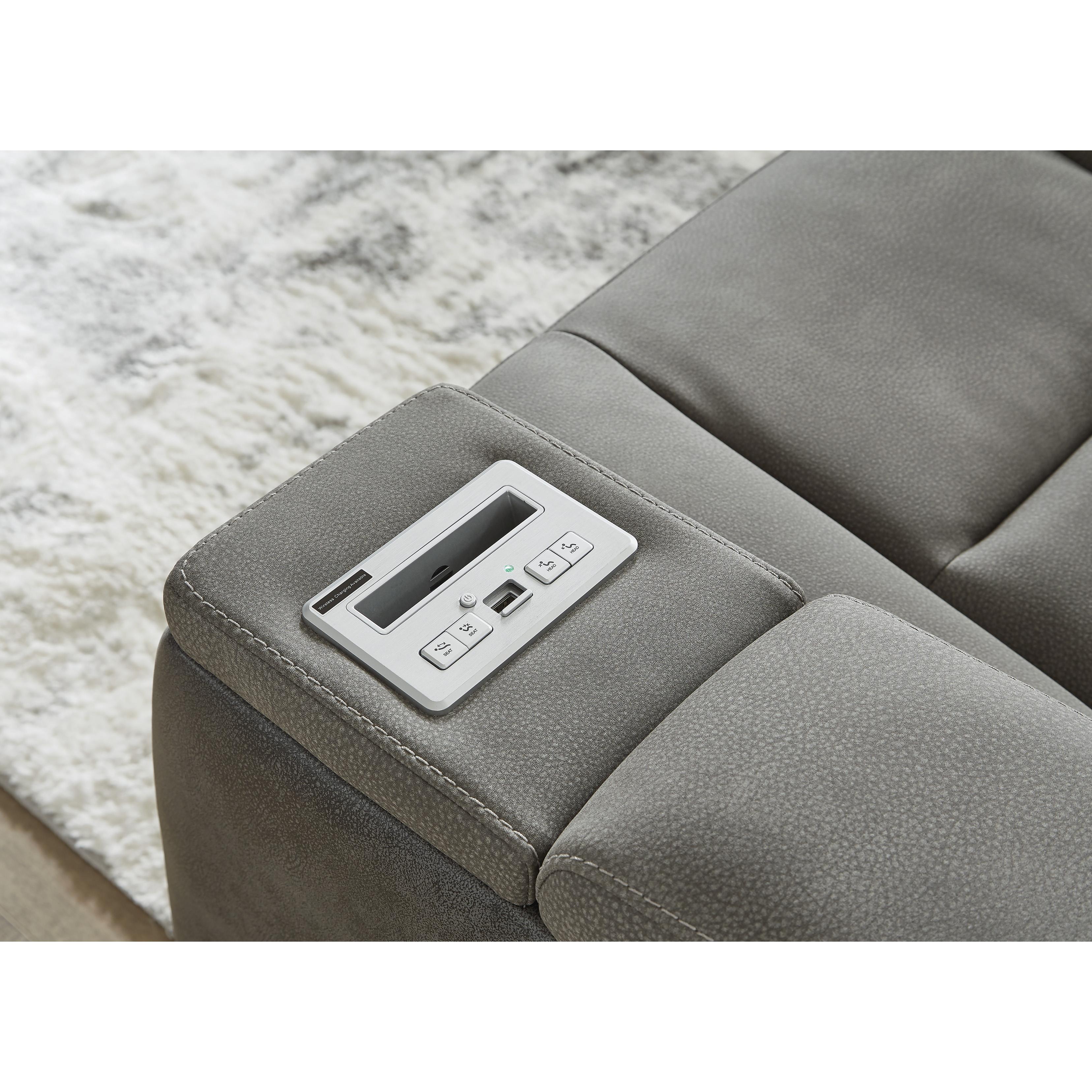 Signature Design by Ashley Next-Gen DuraPella 2200413 Power Recliner with Adjustable Headrest IMAGE 9