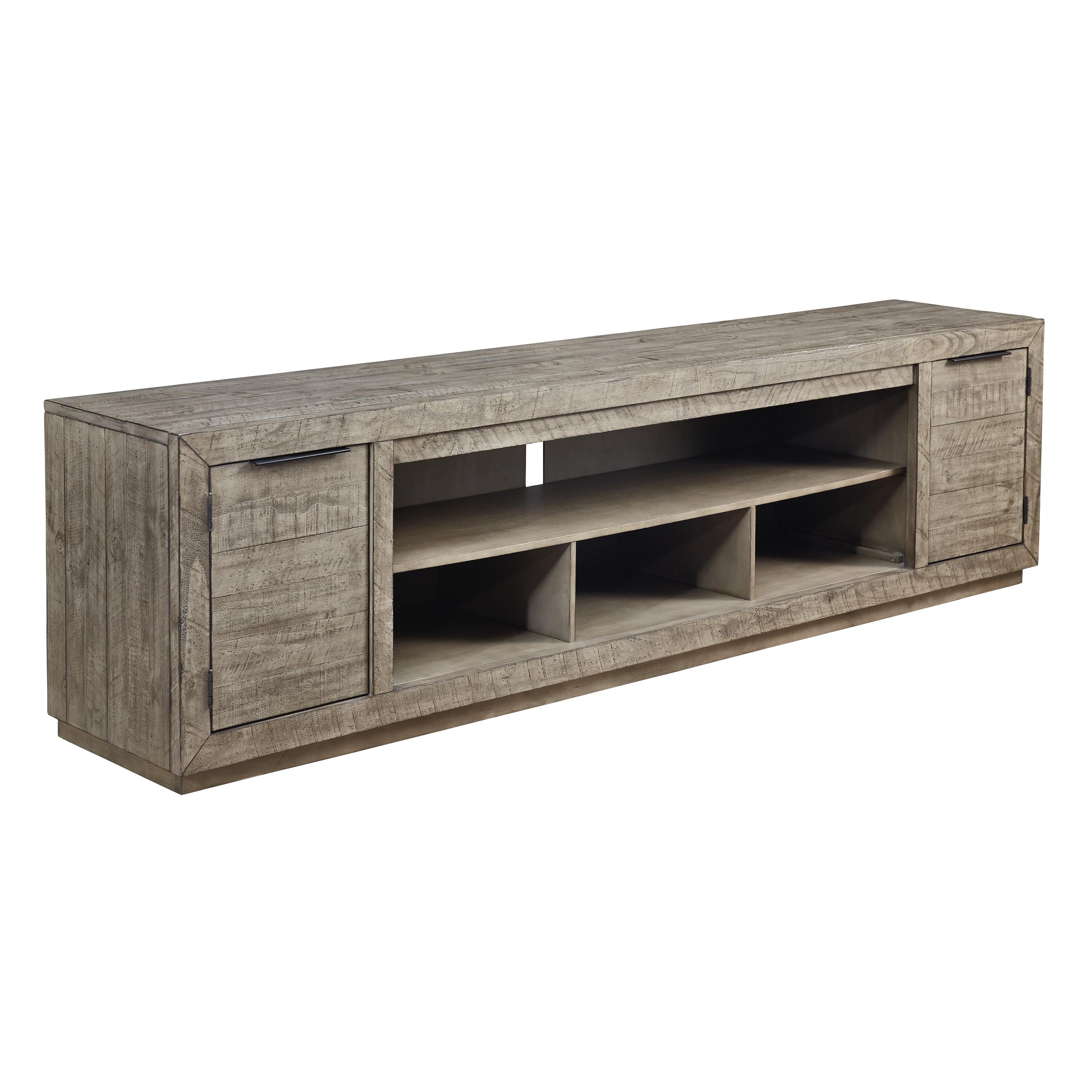 Signature Design by Ashley Krystanza W760-78 Extra Large TV Stand with Fireplace Option IMAGE 1