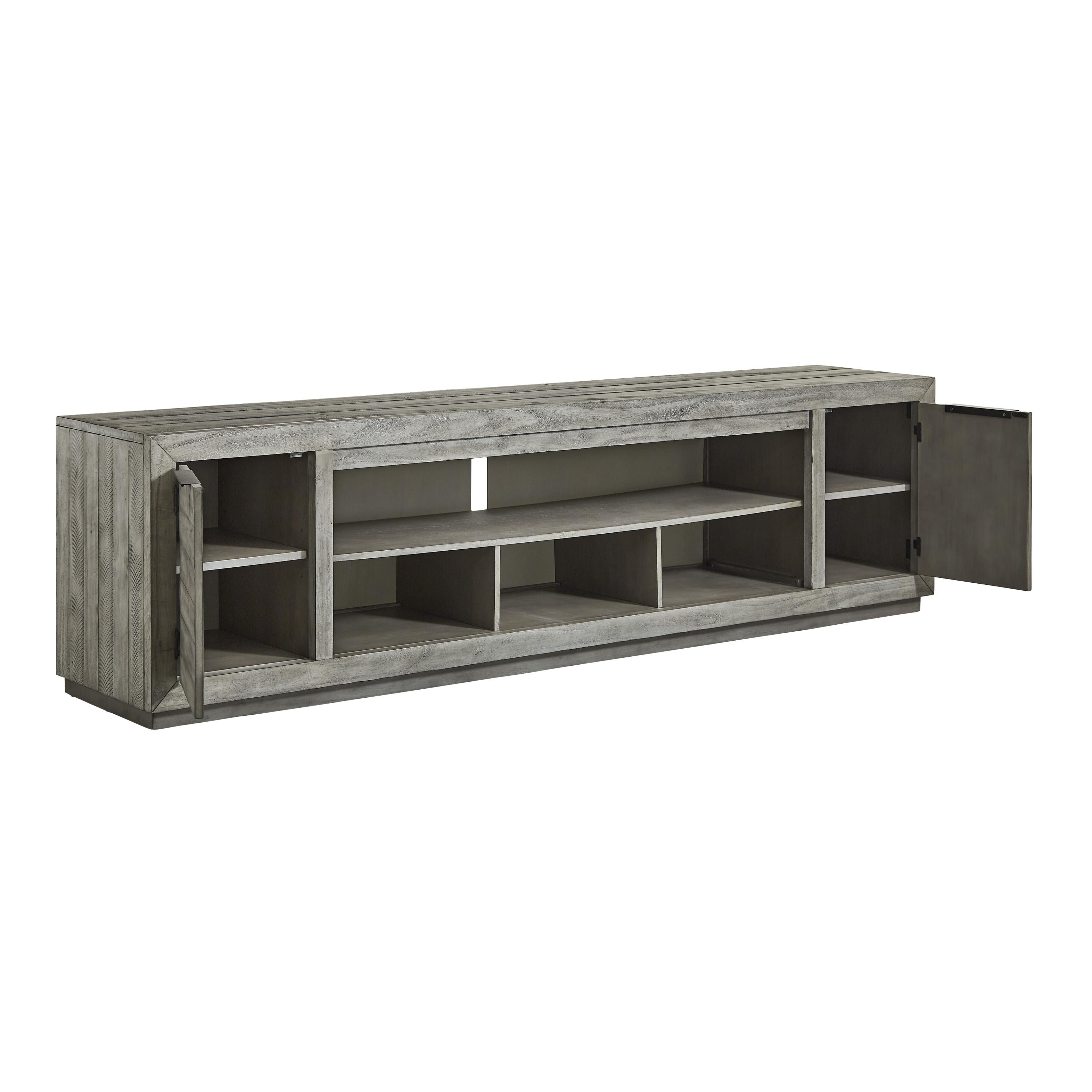 Signature Design by Ashley Naydell W996-78 Extra Large TV Stand with Fireplace Option IMAGE 2
