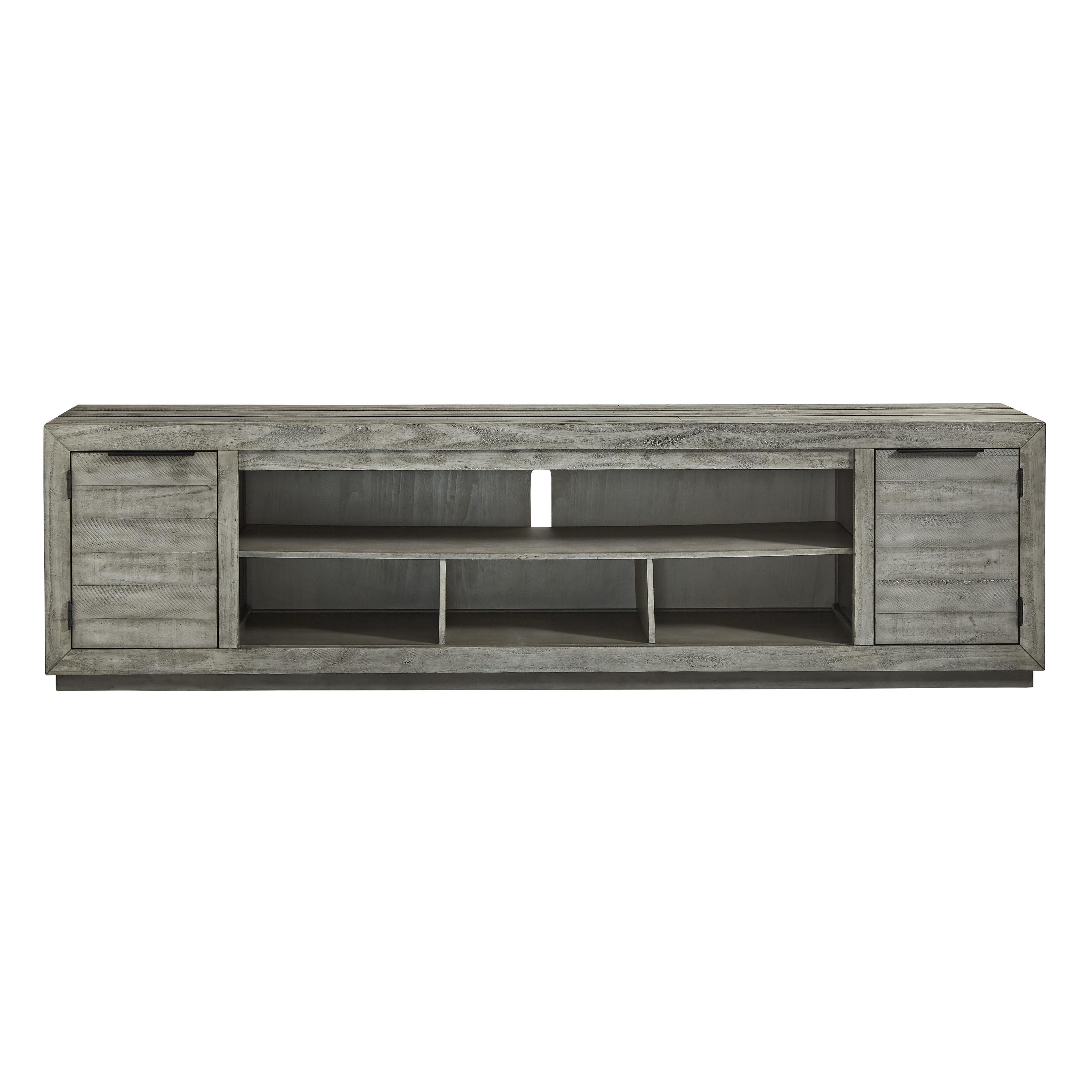 Signature Design by Ashley Naydell W996-78 Extra Large TV Stand with Fireplace Option IMAGE 3