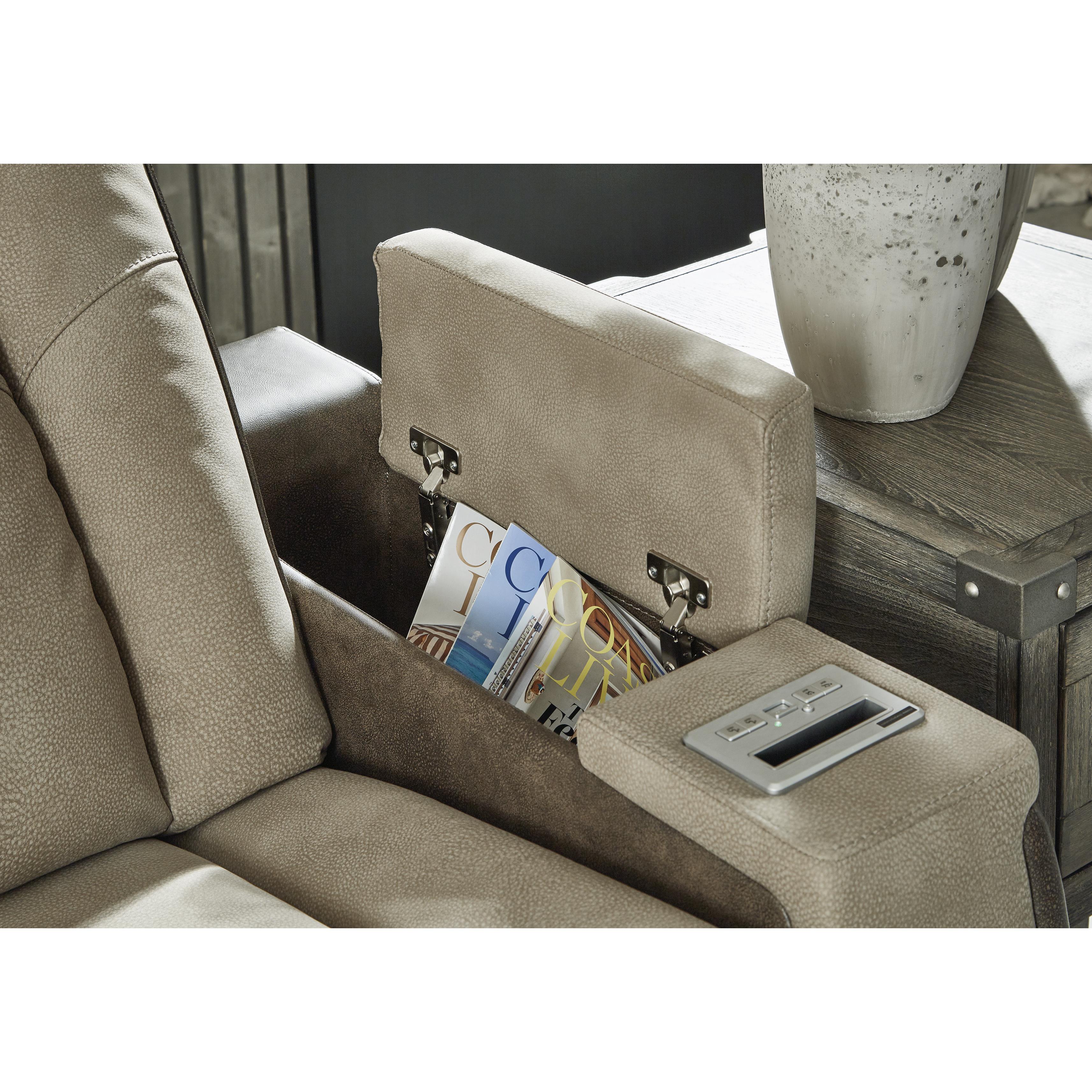 Signature Design by Ashley Next-Gen DuraPella 2200315 Power Reclining Sofa with Adjustable Headrest IMAGE 11