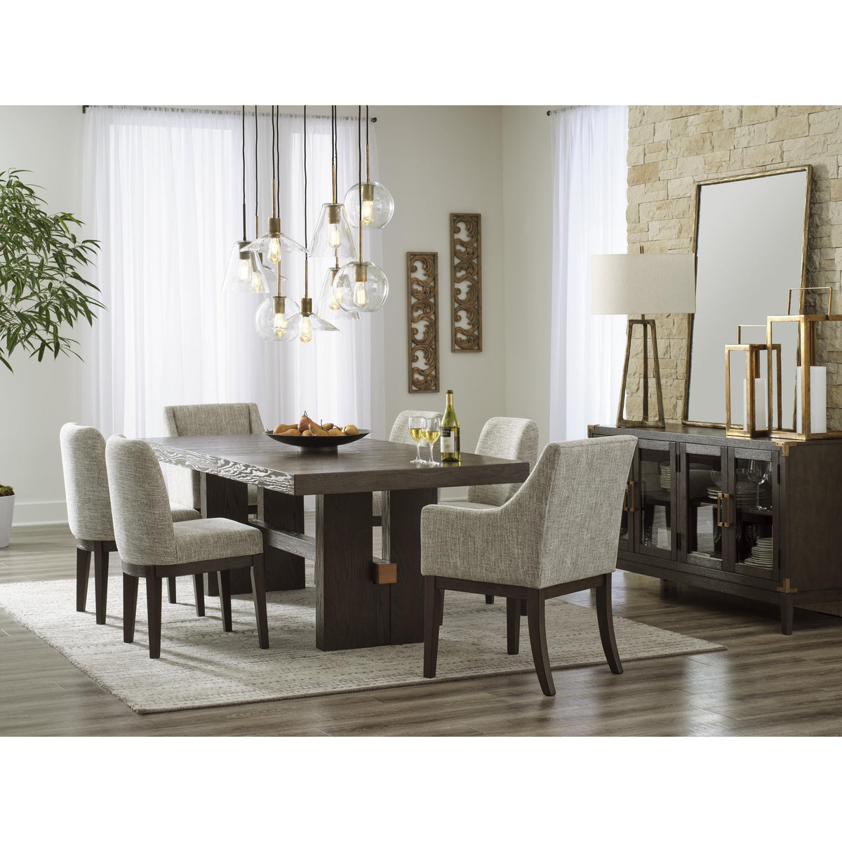 Signature Design by Ashley Burkhaus D984-01 Dining Upholstered Side Chair IMAGE 6