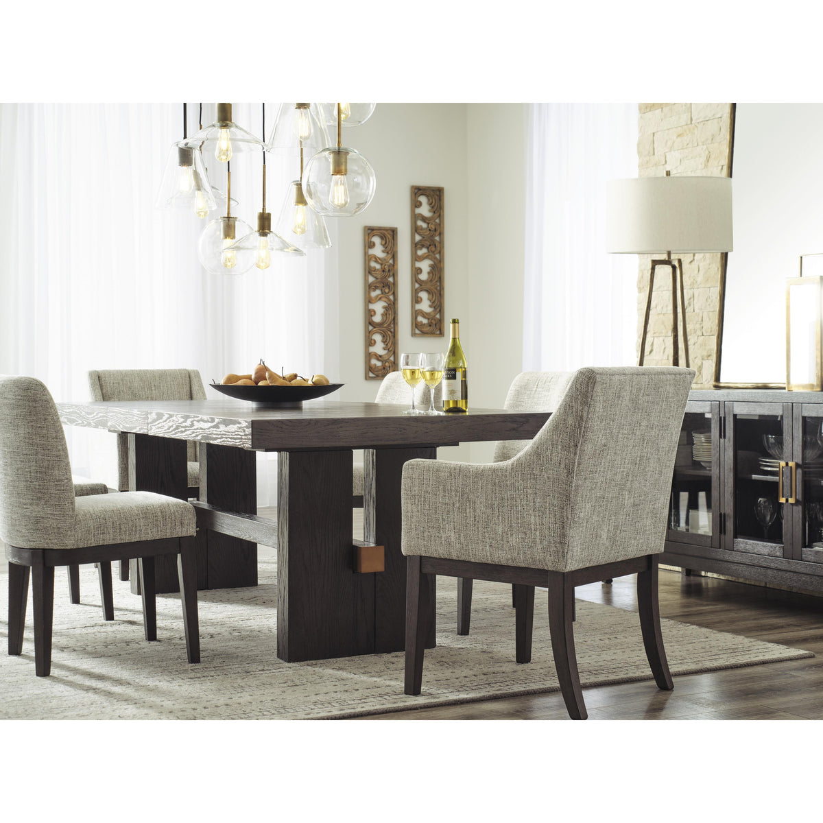 Signature Design by Ashley Burkhaus D984-01 Dining Upholstered Side Chair IMAGE 9