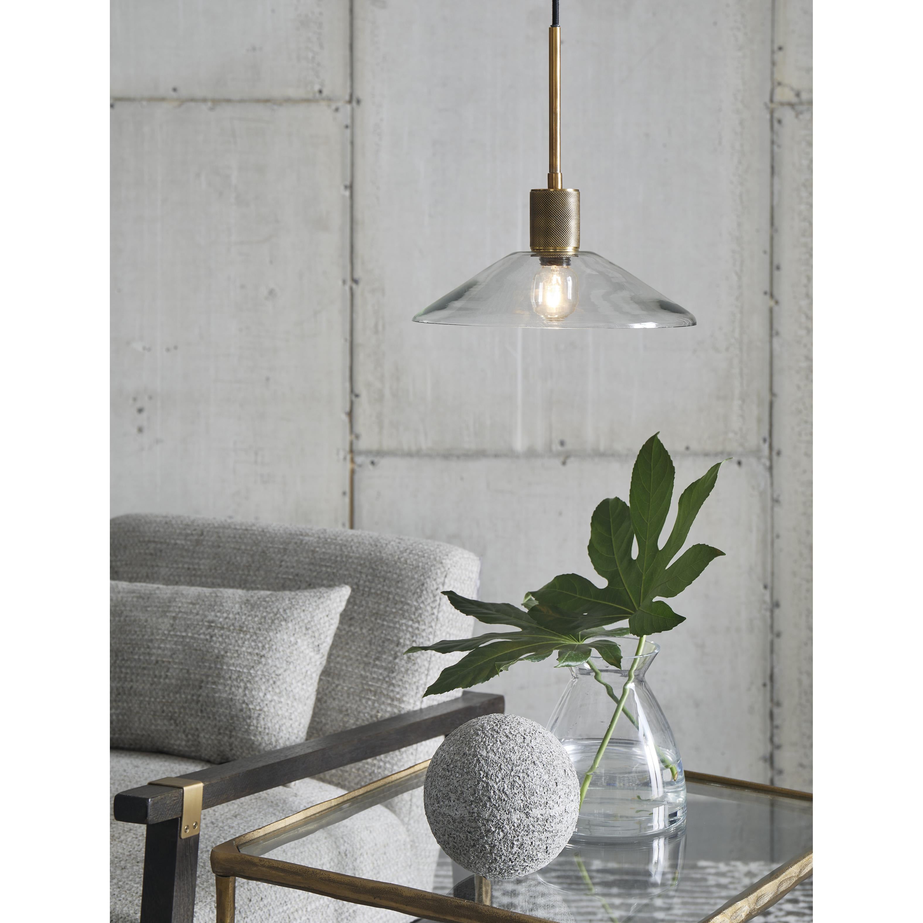 Signature Design by Ashley Chaness L000718 Glass Pendant Light IMAGE 4