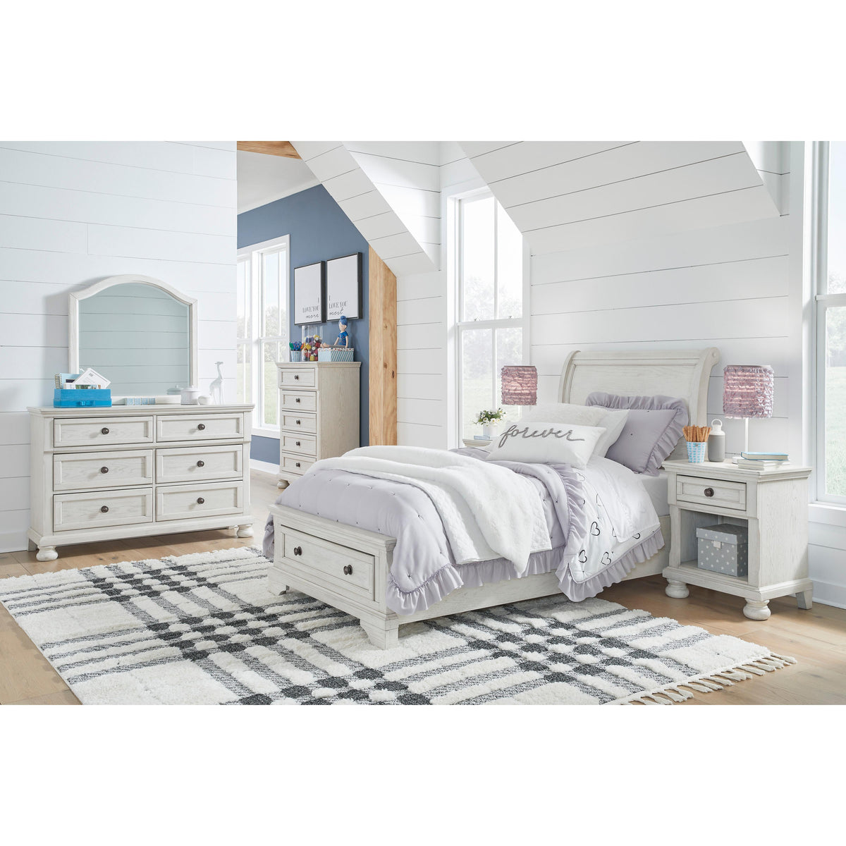 Signature Design by Ashley Robbinsdale B742B10 Dresser and Mirror IMAGE 4
