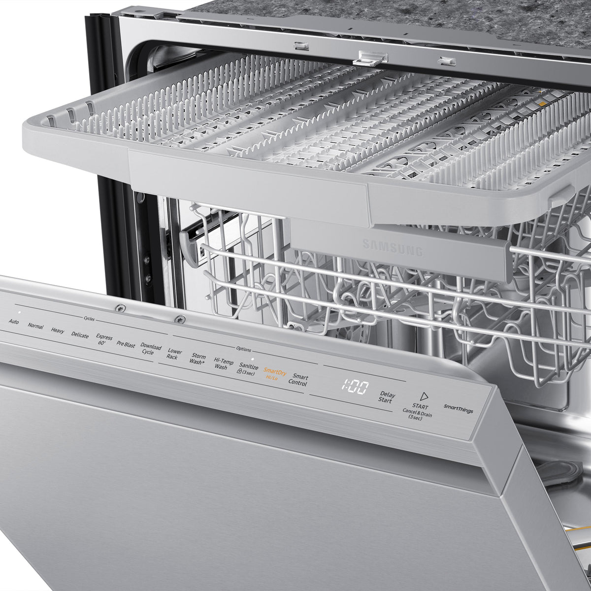 Samsung Built-in Dishwasher with Wi-Fi Connectivity DW80B7070US/AC IMAGE 5